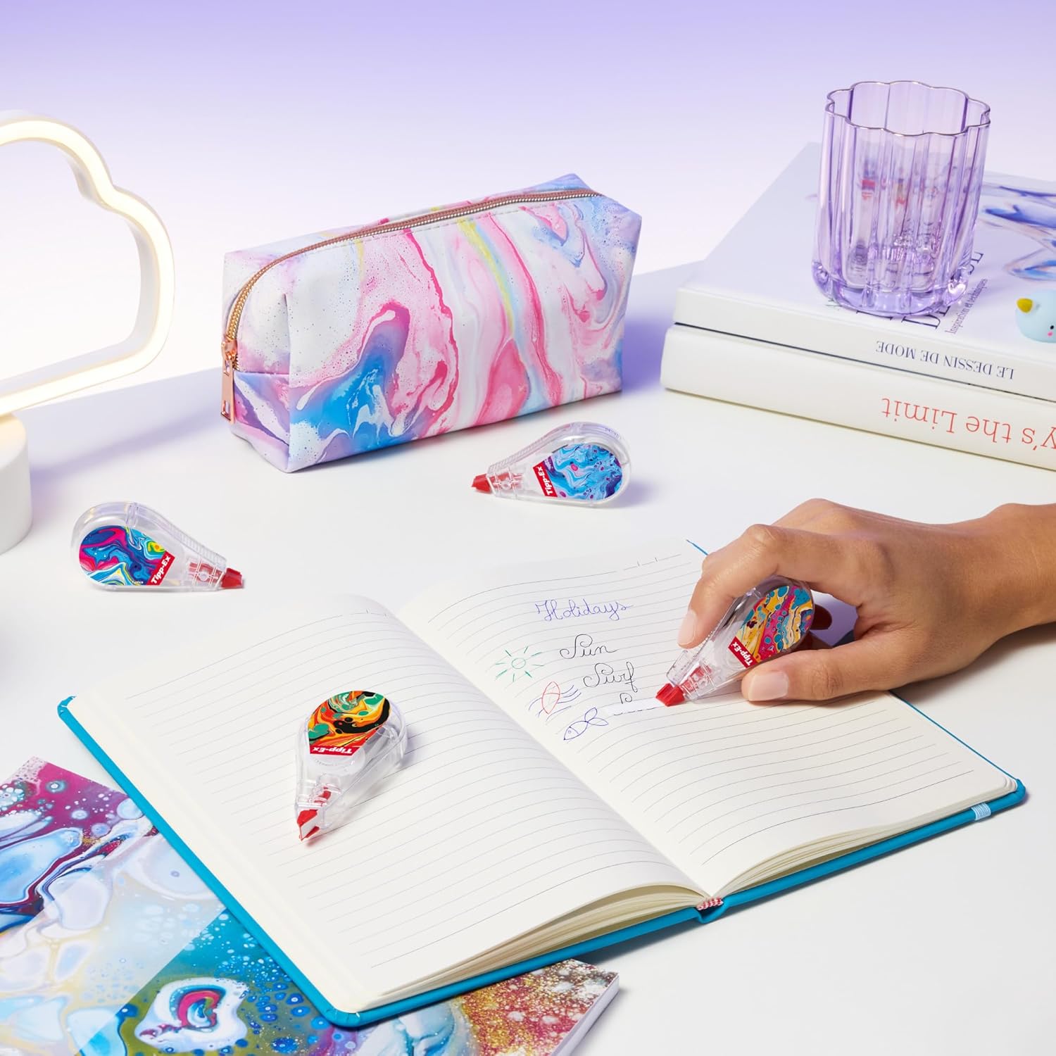 Detalle 2 de Tippex Mini Pocket Mouse Décor Pack of 6 – Amazon Exclusive, Crayon