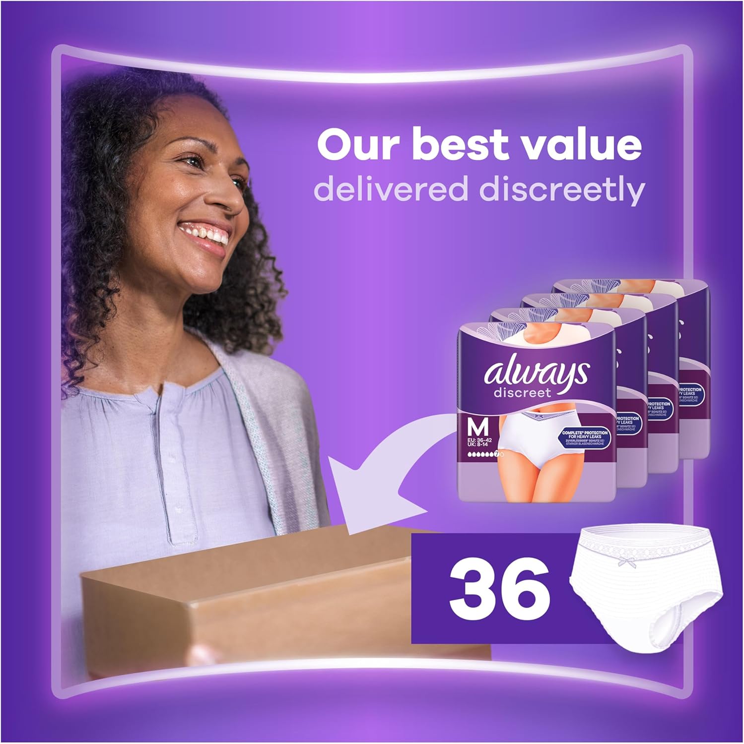 Thumbnail 6 de Discreet incontinence pants for women
