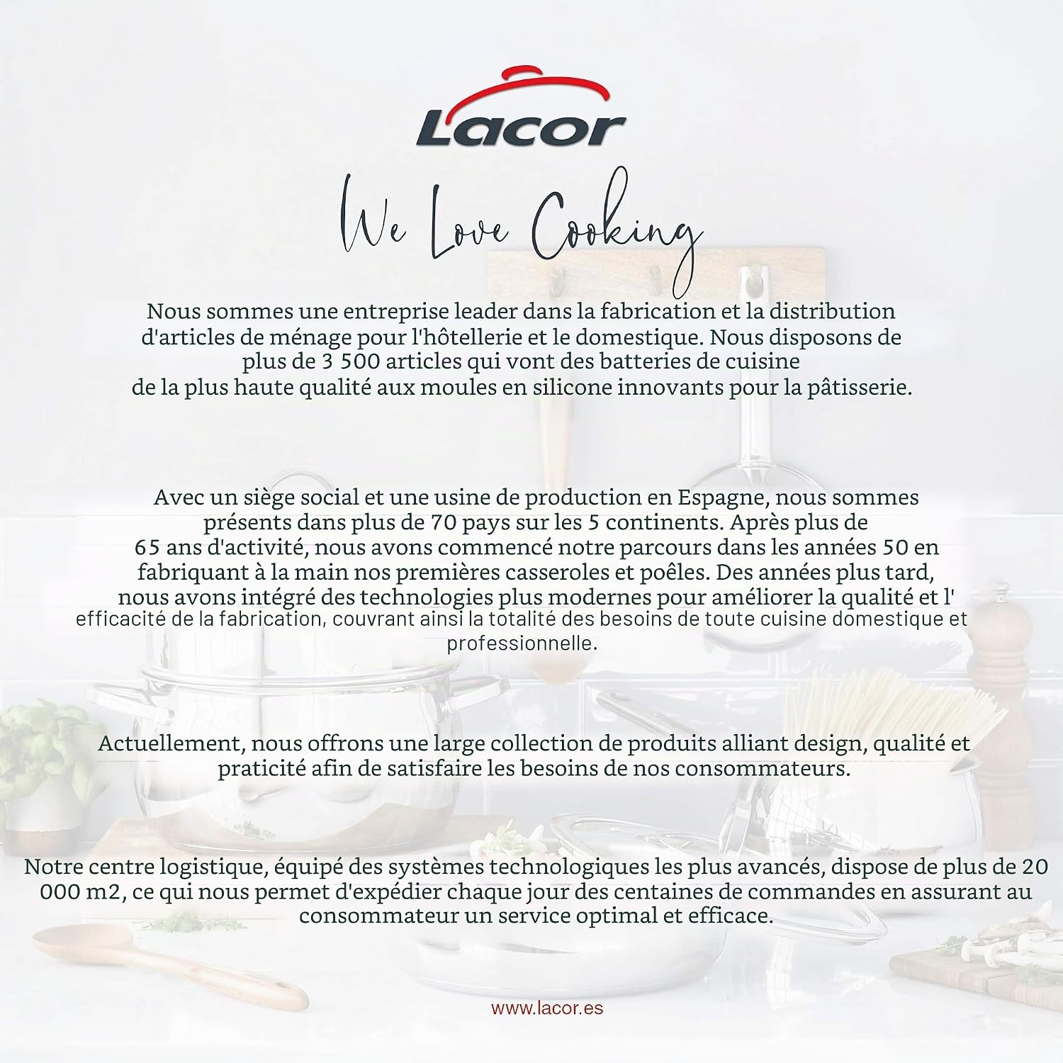 Thumbnail 6 de LACOR 63331 Mural cendrier rond en acier inox 18/10, 8 x 46 cm, argenté