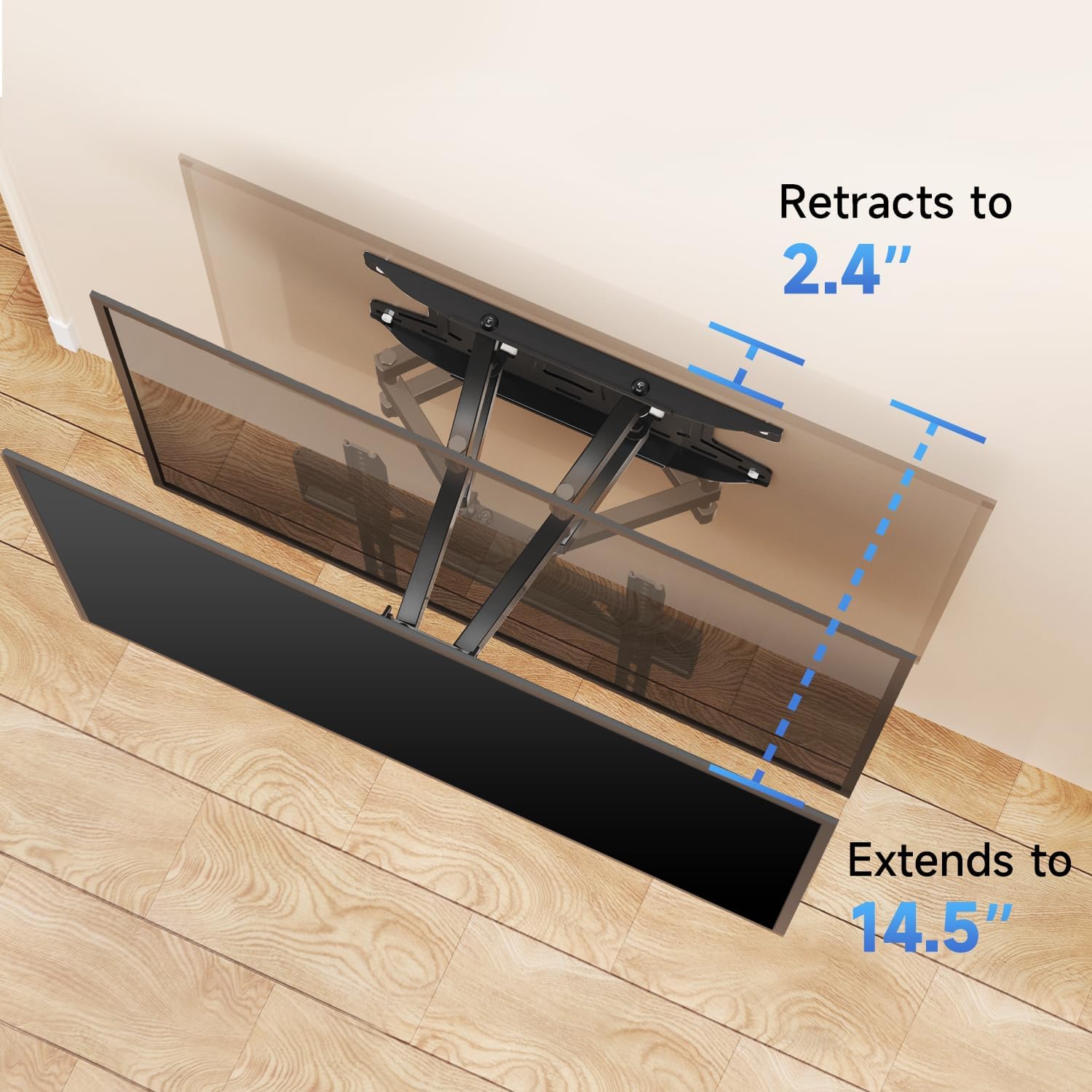 Thumbnail 3 de suptek MA001 36.8cm Slim Full Motion TV Bracket