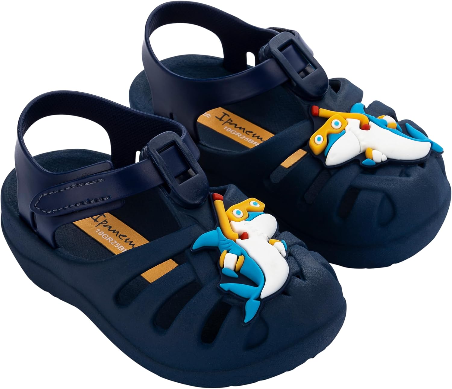 Detalle de Ipanema Garçon Summer Xvii Baby Sandal — Sandale ludique et protectrice pour jeunes explorateurs