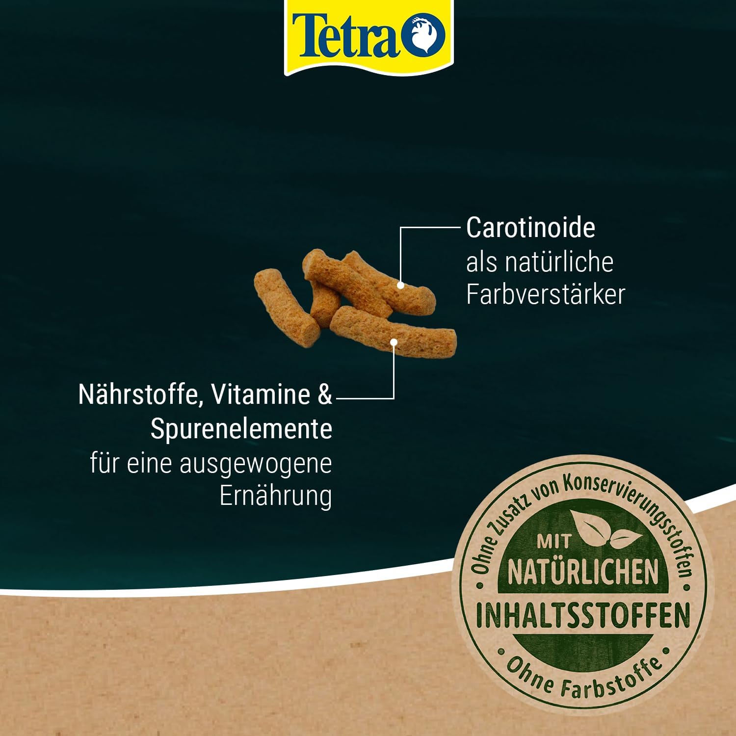 Detalle 2 de Tetra Pond Koi Sticks – Koi-Futter für farbenprächtige Fische, 10 L Eimer