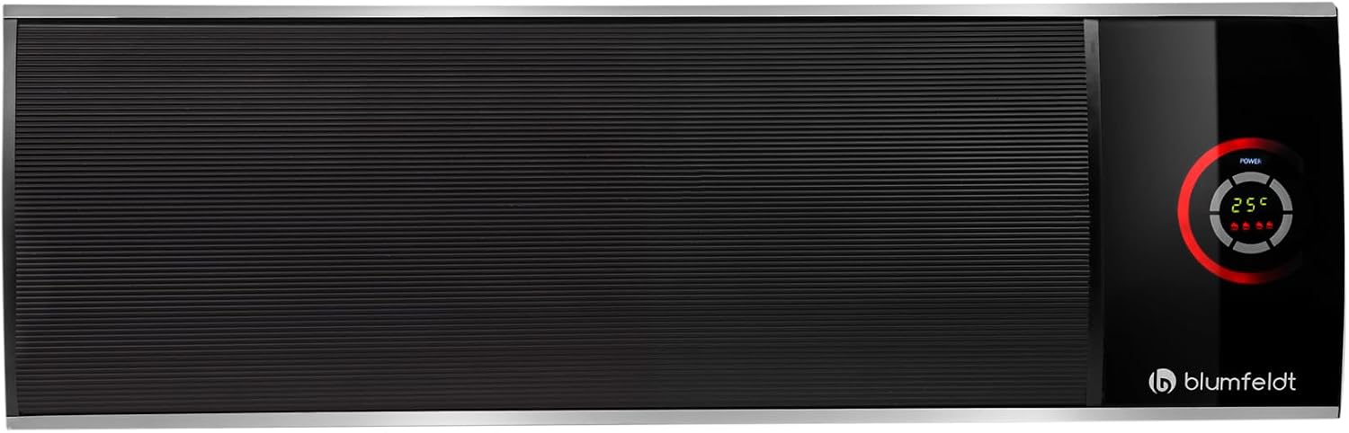 Detalle de Blumfeldt CosmicBeam Ultra ⚡ Radiador Infrarrojo 2200W con Control