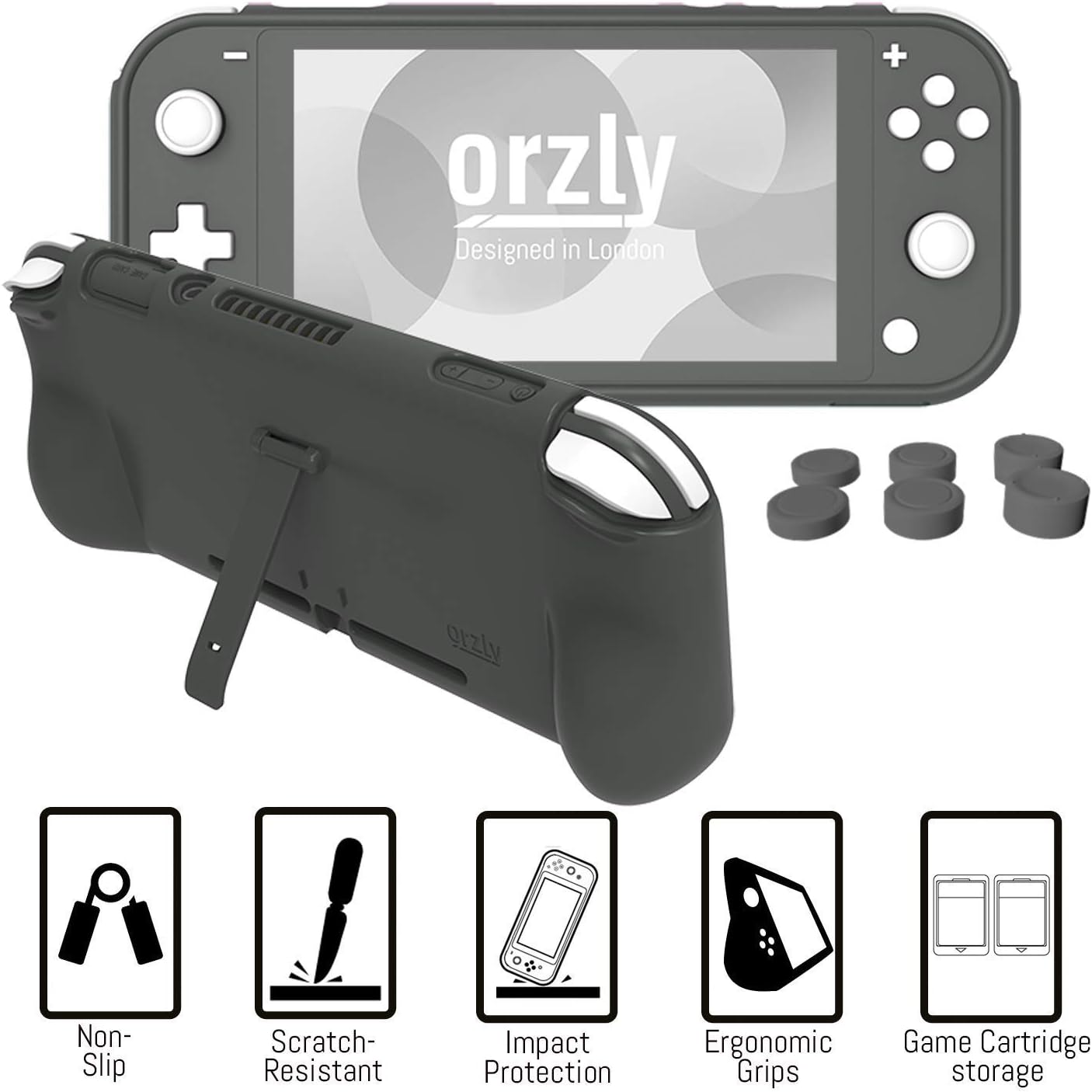 Thumbnail 5 de Orzly Switch Lite Accessories Bundle 2019
