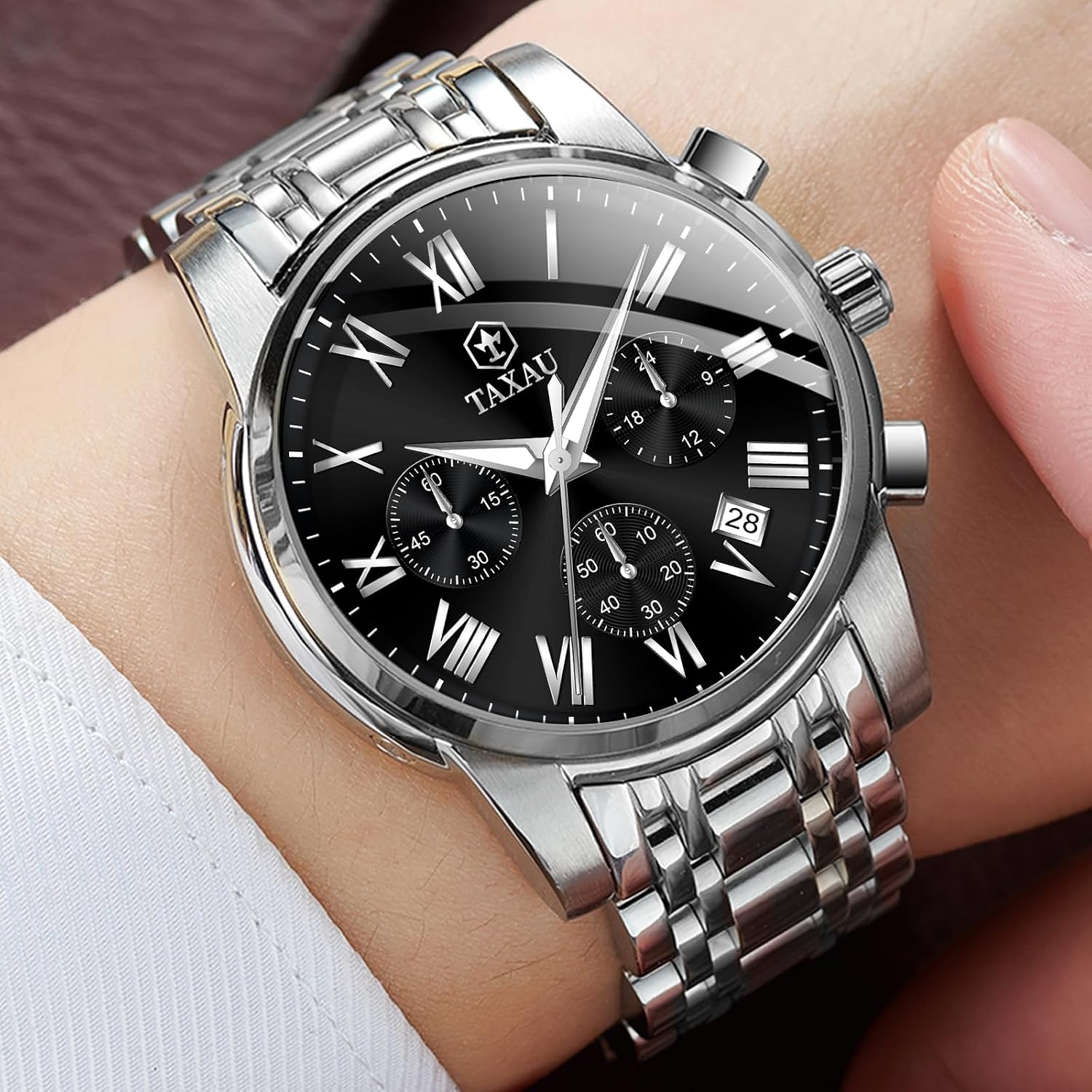 Detalle 2 de Taxau Multifunktionsuhr 42 mm Chronograph