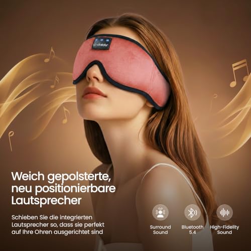 Thumbnail 4 de LC-dolida Bluetooth sleep mask 15-hour battery