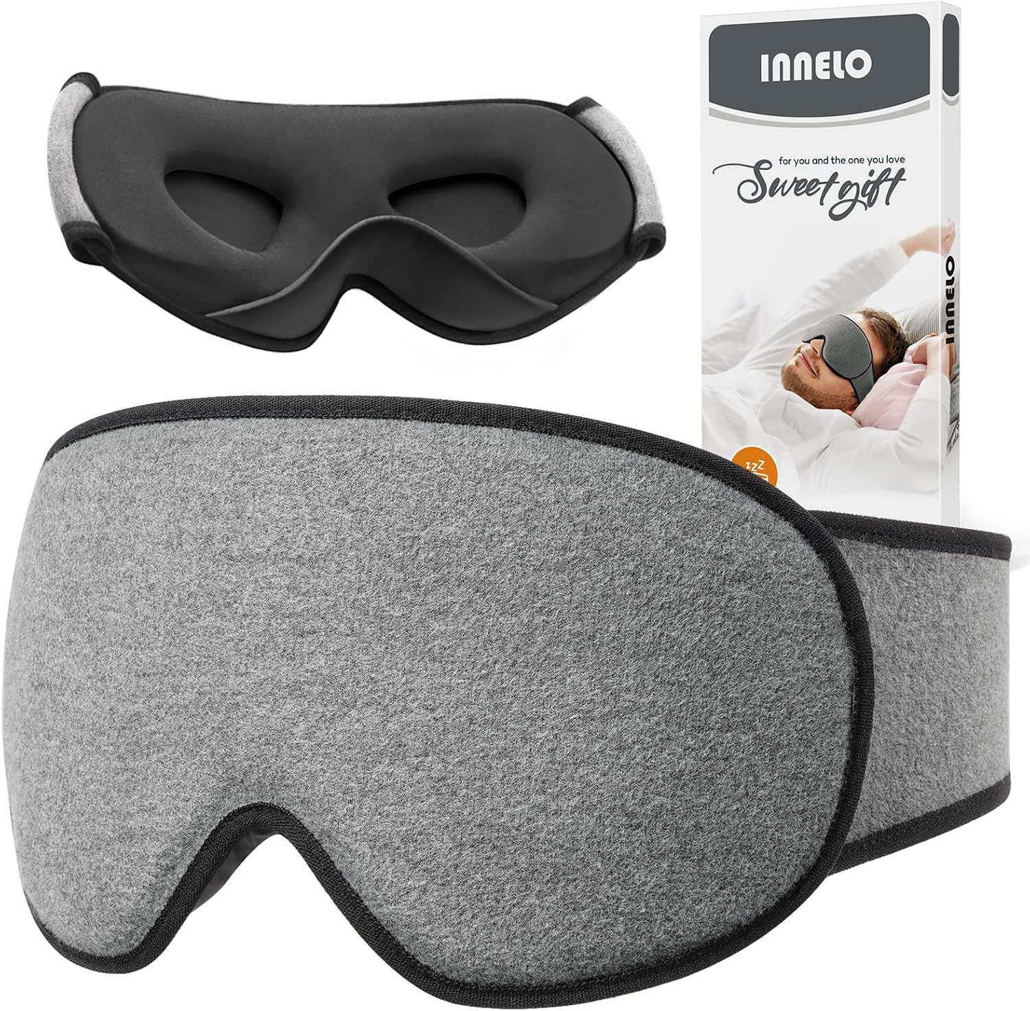 Detalle de INNELO Sleep Mask 100% Blackout