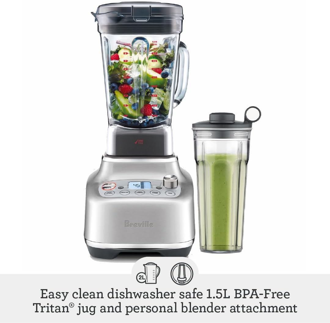 Thumbnail 3 de Breville BBL920BTR1BCA1 Super Q Blender, 2 L, Black Truffle