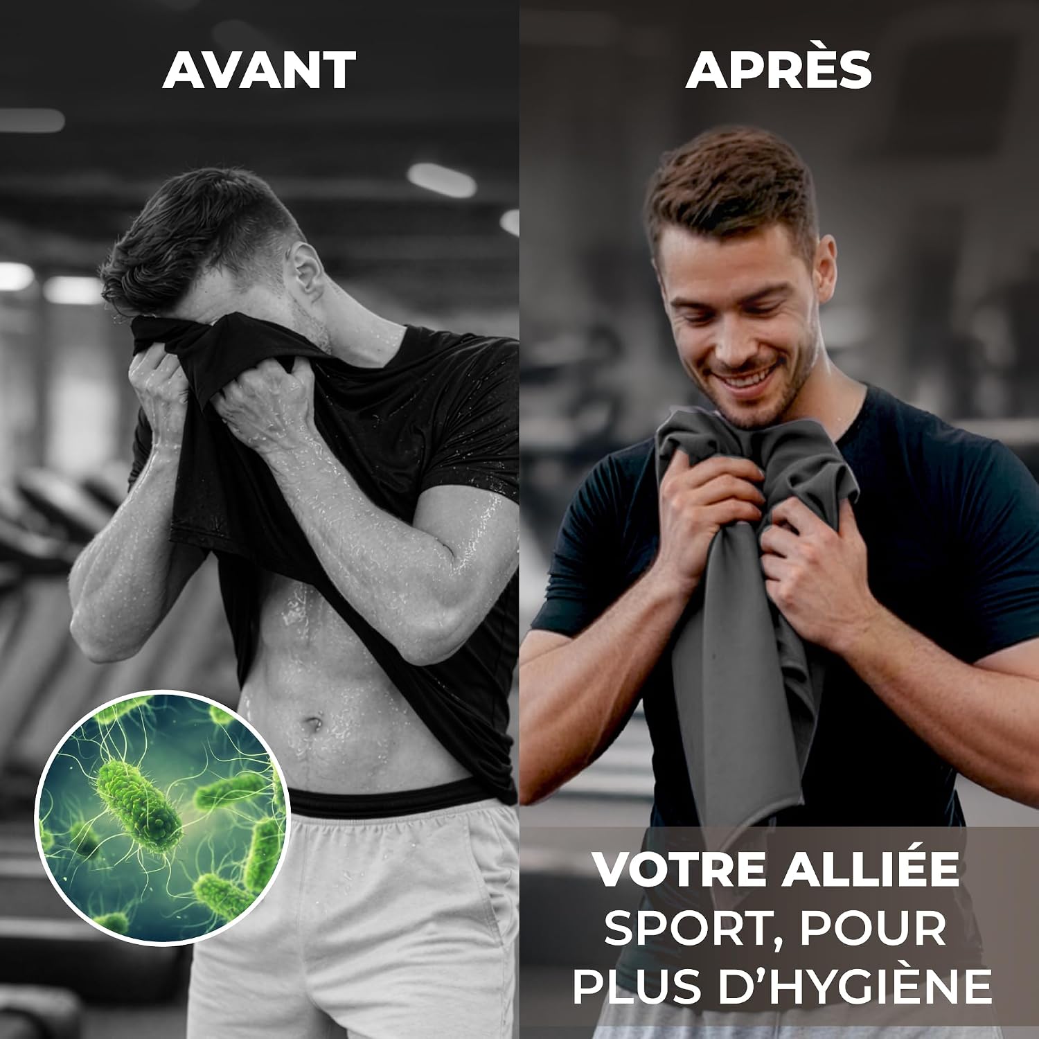 Detalle 2 de ZENACROSS Serviette Sport Microfibre 40x77