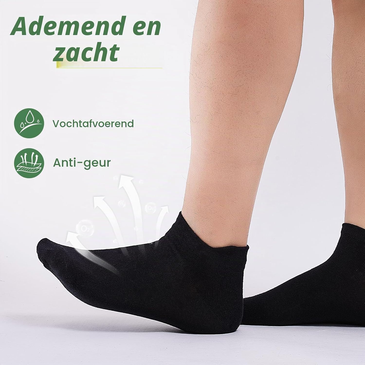 Thumbnail 3 de SockWaddles sneakersokken voor heren en dames, katoen en ademend