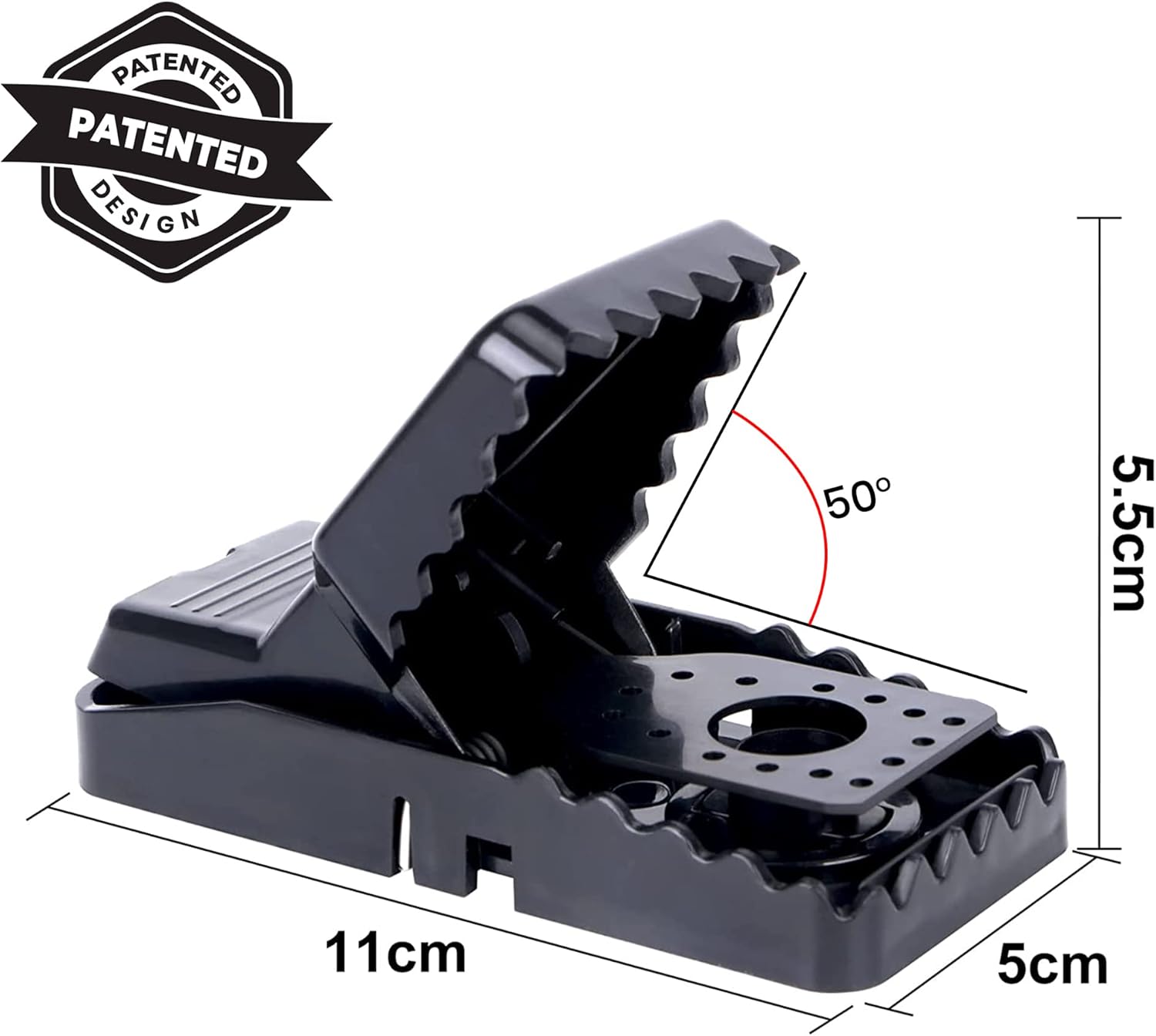 Thumbnail 1 de HOMEREVEL Reusable Mouse Trap 6-Pack