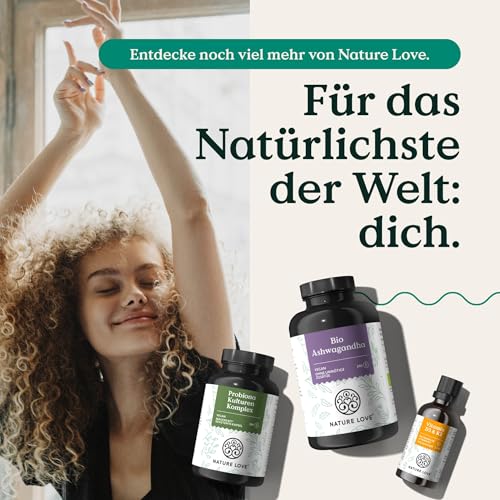 Detalle de NATURE LOVE® Bio MCT-Öl C8 – 500 ml für deine Keto-Diät