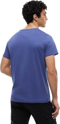 Detalle 2 de Tommy Jeans Tjm Xslim Jersey Tee Dm0dm04411 S/S T-Shirt Blu (Blue Storm), XS