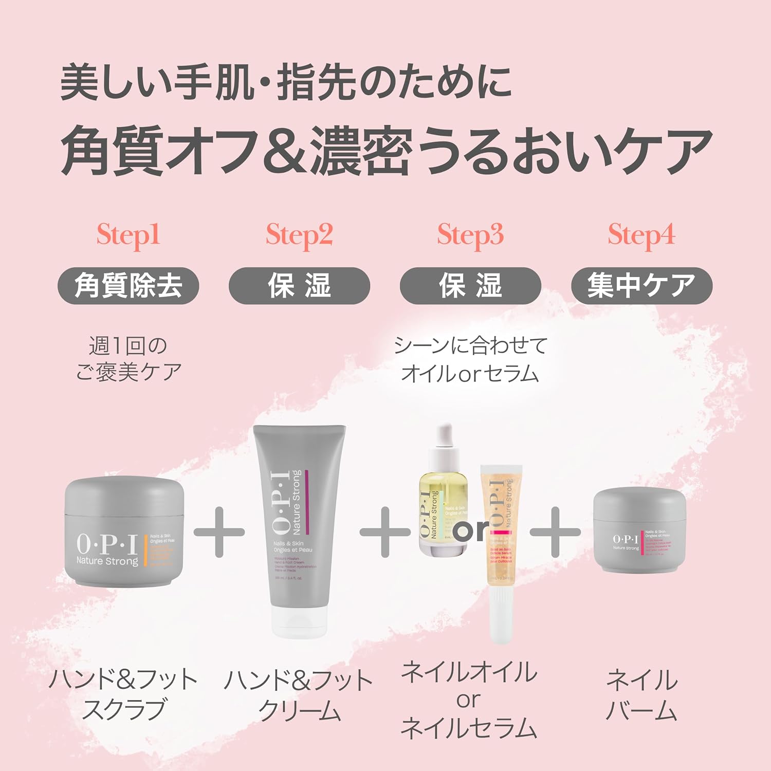 Detalle de OPI NS ハンド&フット クリーム NSSC008 250mL シアバター・植物オイル配合