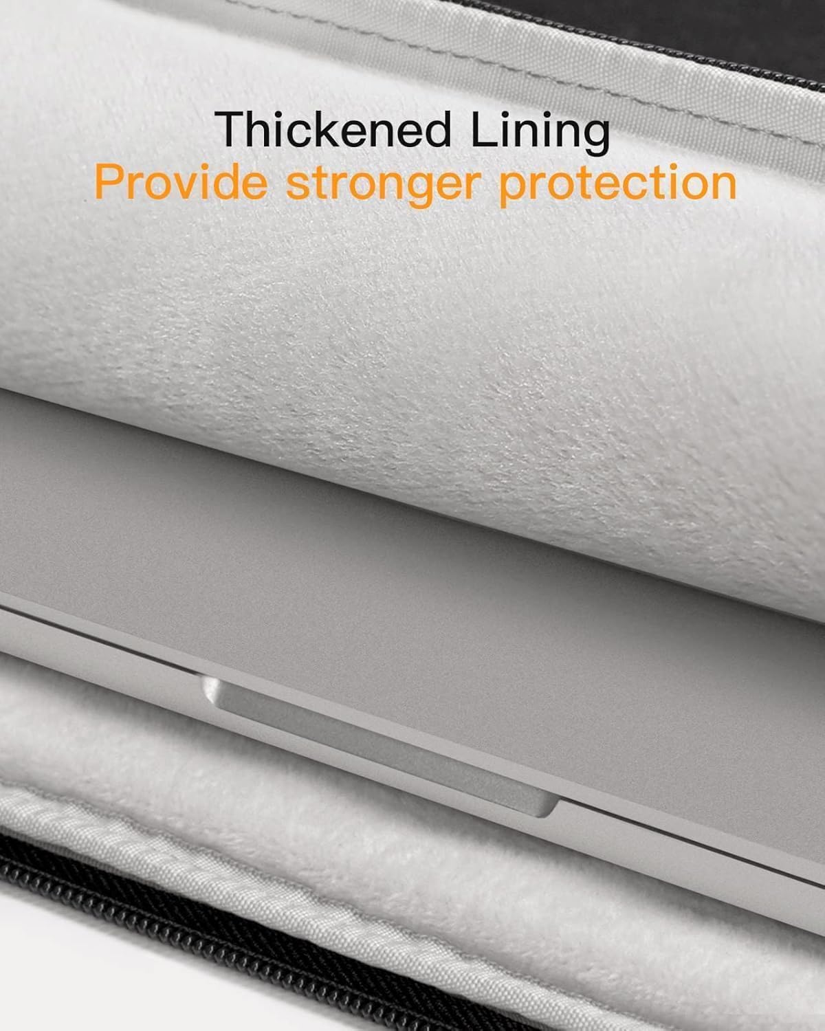 Thumbnail 5 de Inateck 15–15.6 inch Laptop Case Sleeve Bag with Accessory Compartment (Black)
