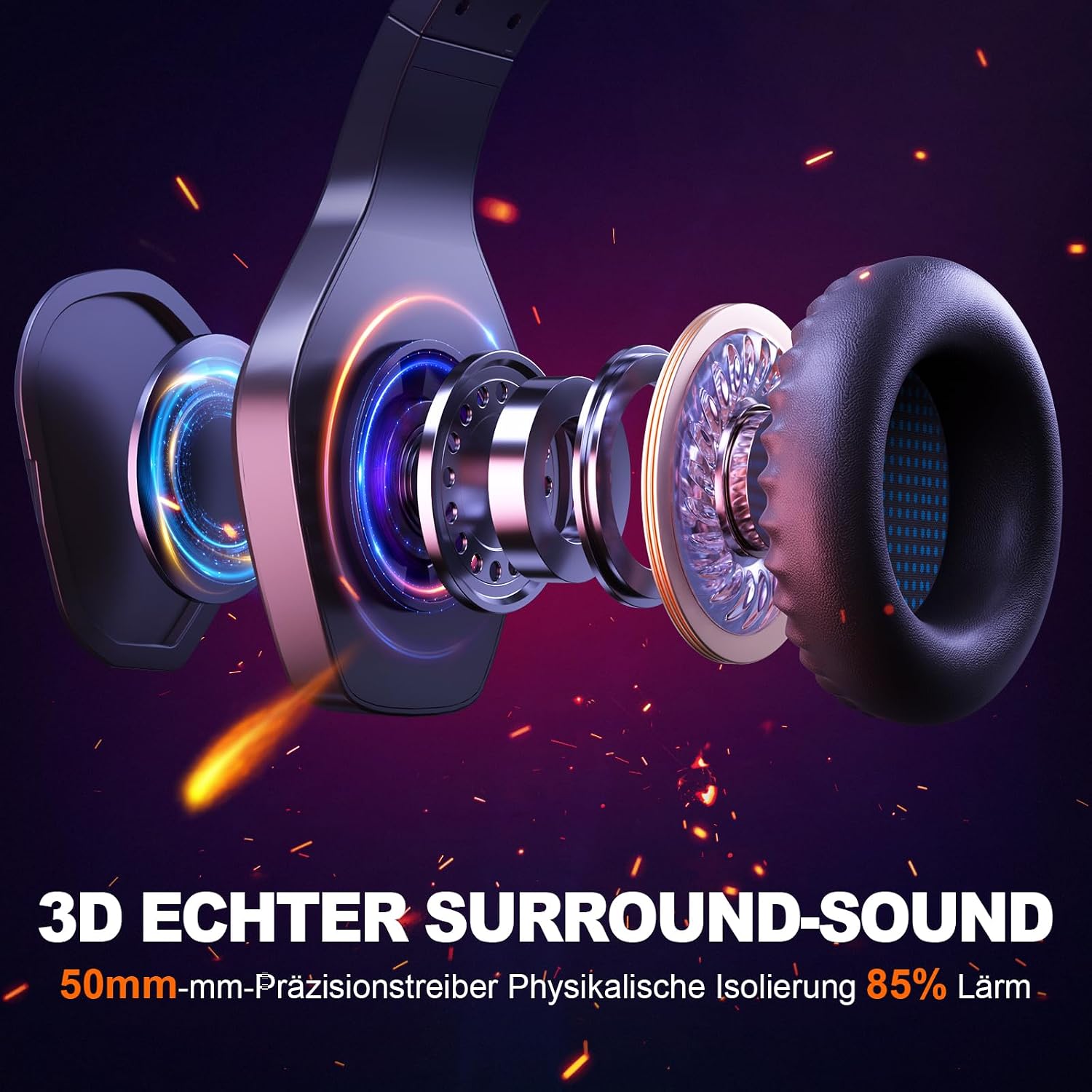 Thumbnail 3 de Krysenix PG1 RGB Gaming Headset