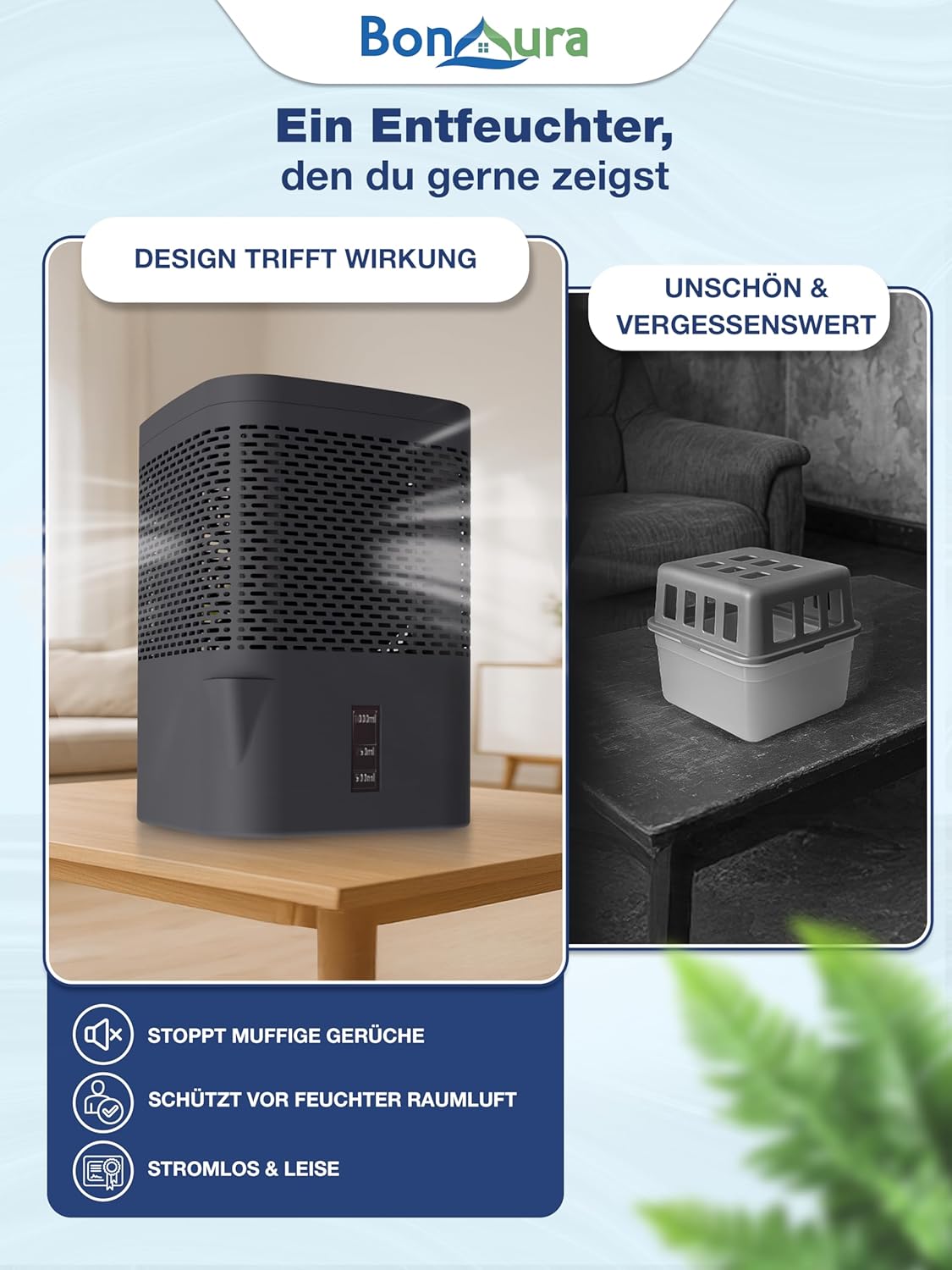Thumbnail 4 de BonAura Luftentfeuchter 680 g Granulat