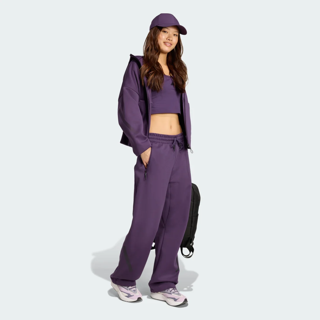 Detalle de Adidas Z.N.E. Barrel Pantalón violeta