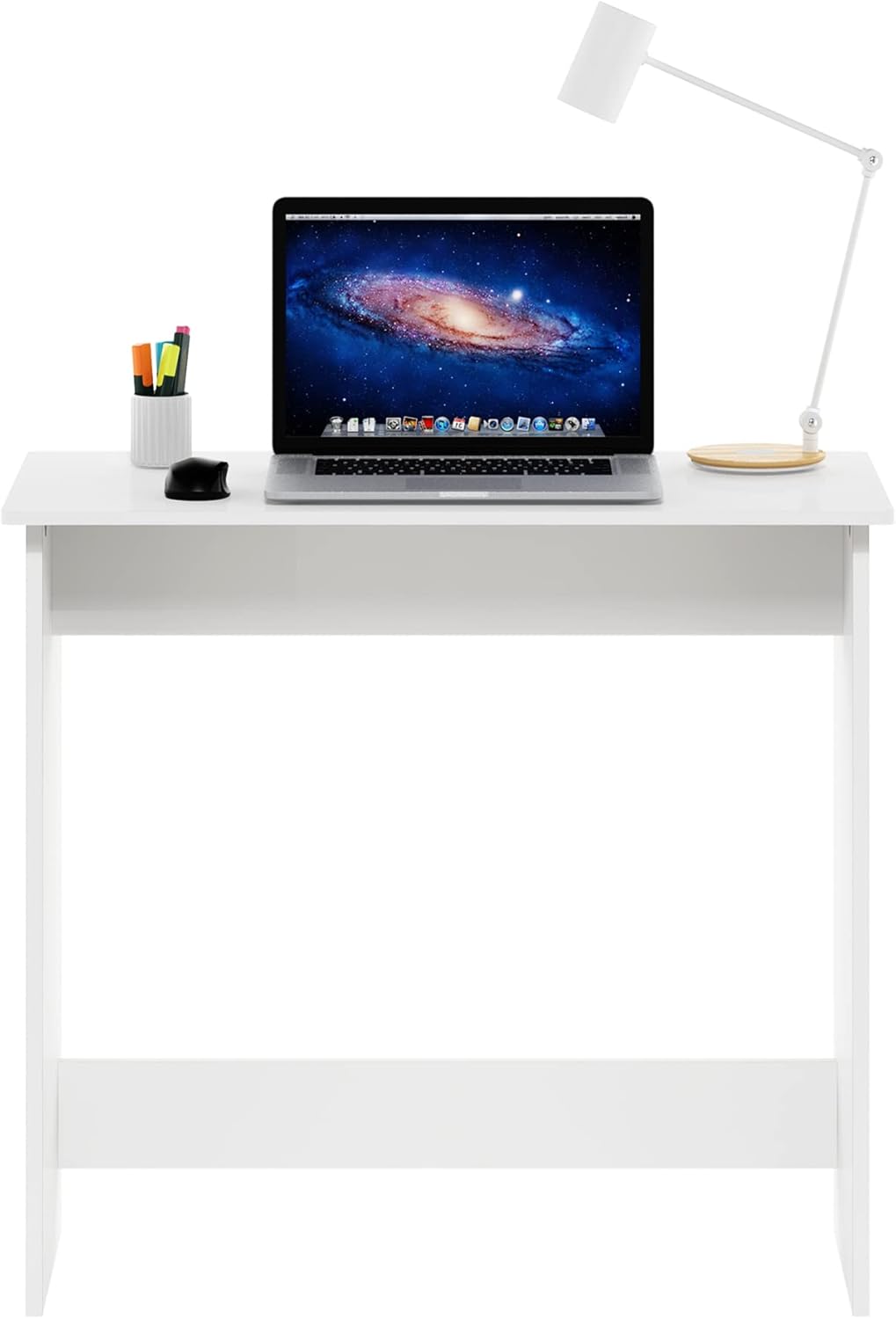 Thumbnail 4 de Furinno Study Table, White – compact, sturdy and budget-friendly