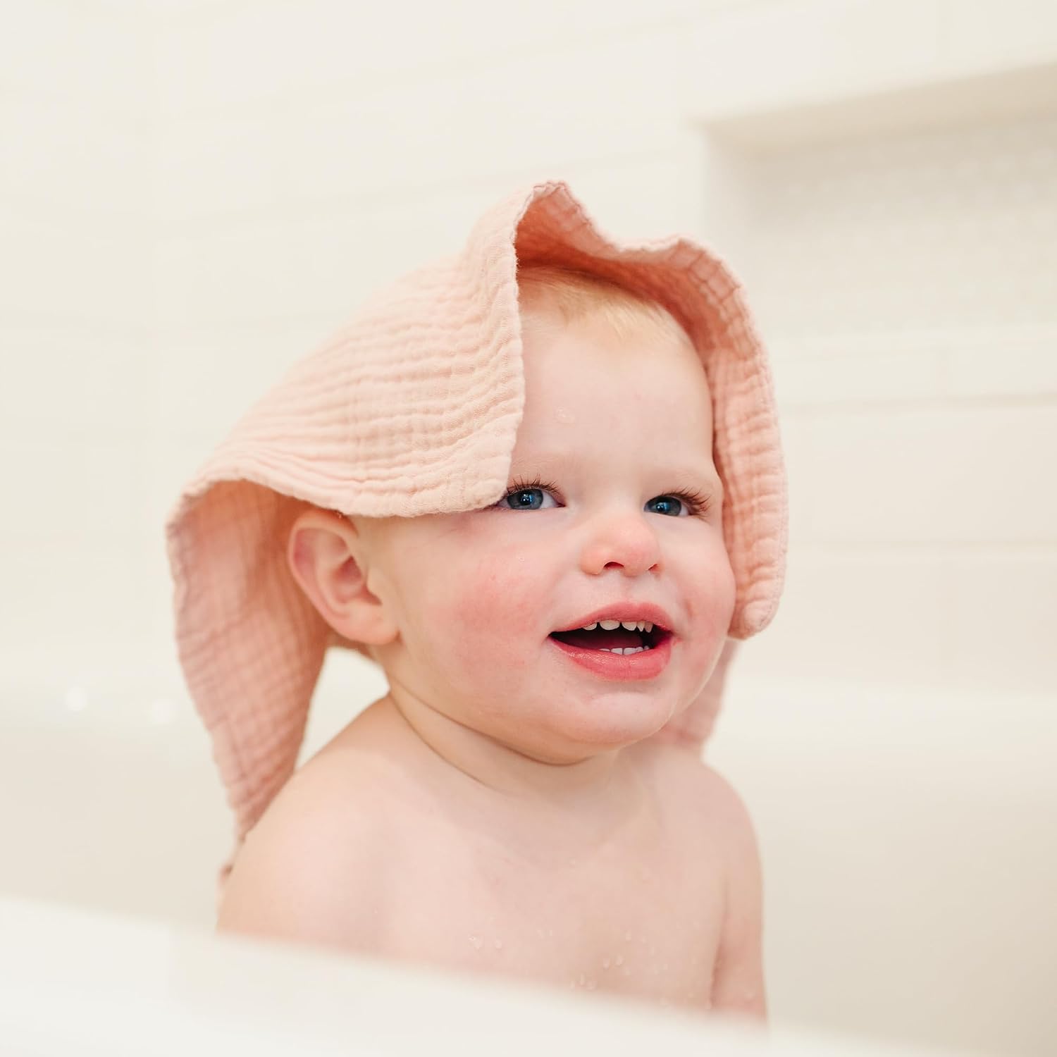 Detalle 1 de Konssy Muslin Baby Washcloths 100% Cotton