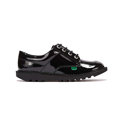 Thumbnail 1 de Kickers Unisex Kids Kick Lo Shoes – Extra Comfort and Durability in Black (5 UK)