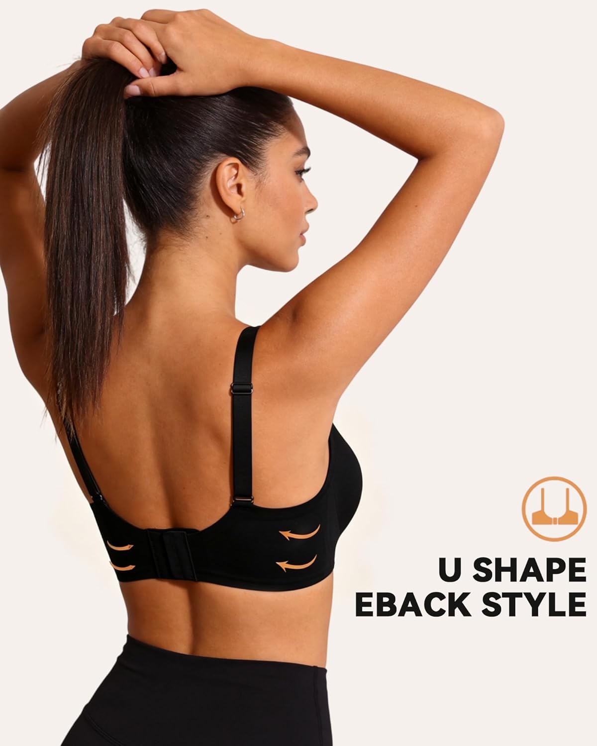Thumbnail 3 de Bresdk Soutien-Gorge Push-Up sans Armatures – Décolleté en V profond et Maintien Optimal