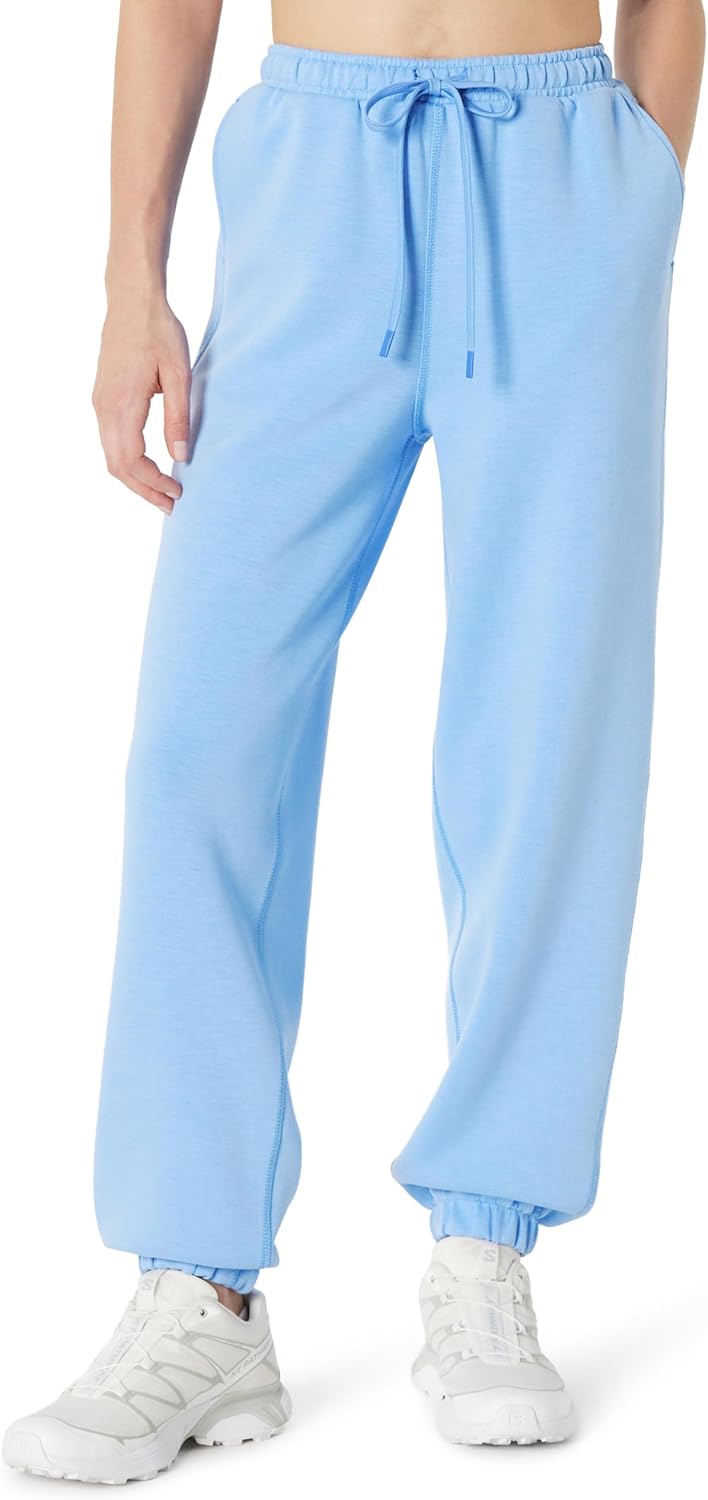 Detalle de Amazon Essentials Women’s Athletic Mid Rise Loose Fit Lounge & Workout Jogger Pants