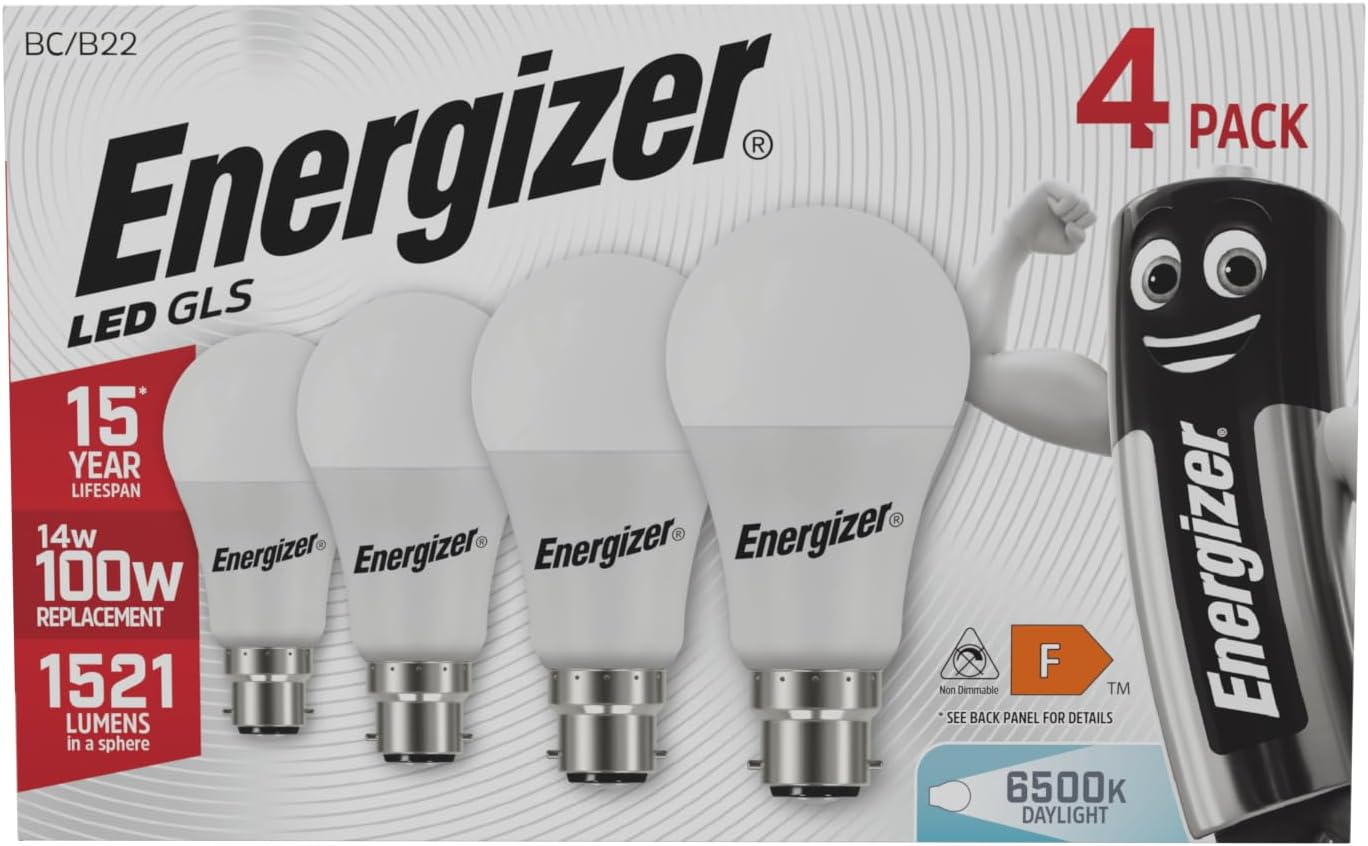 Detalle de Energizer 100W Equivalent B22 LED Bulb 1521lm