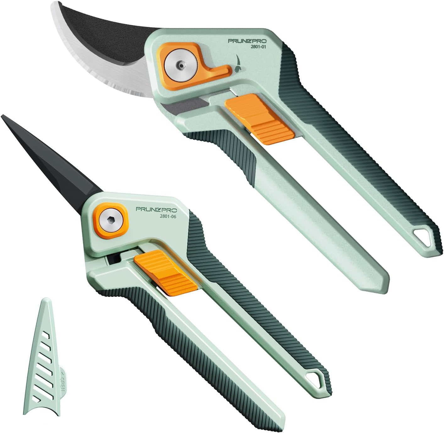 Detalle de PrunePro PP-2801-01+06 Pruning Shears Set with Micro-Tip Scissors