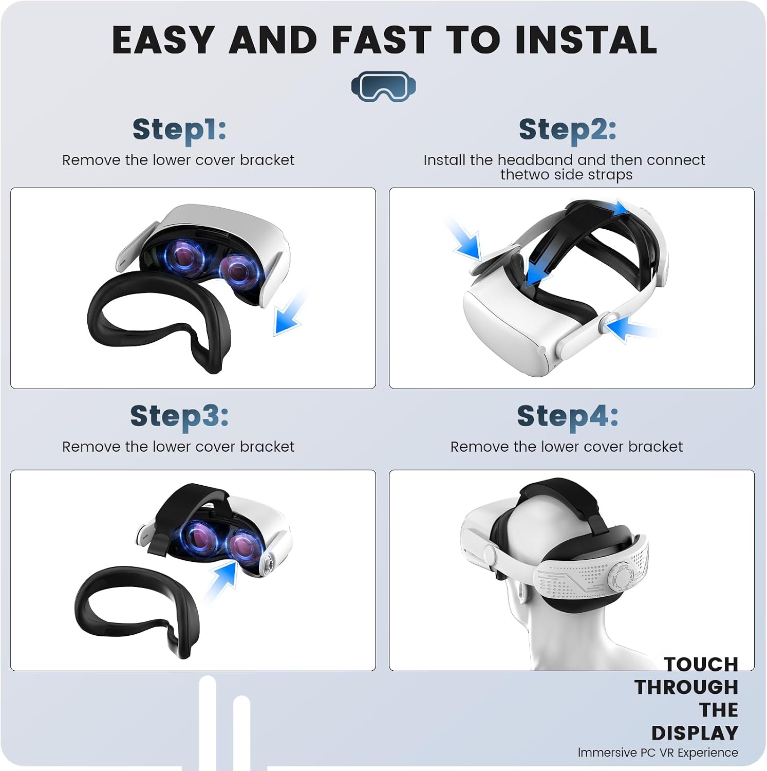 Thumbnail 2 de VZNEK Comfort Head Strap for Quest 2