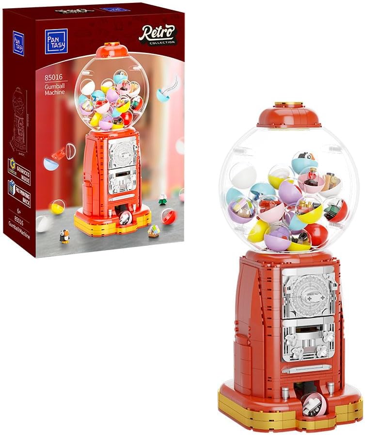 Detalle de PANTASY Gumball Machine Building Set with 12 Micro Sets