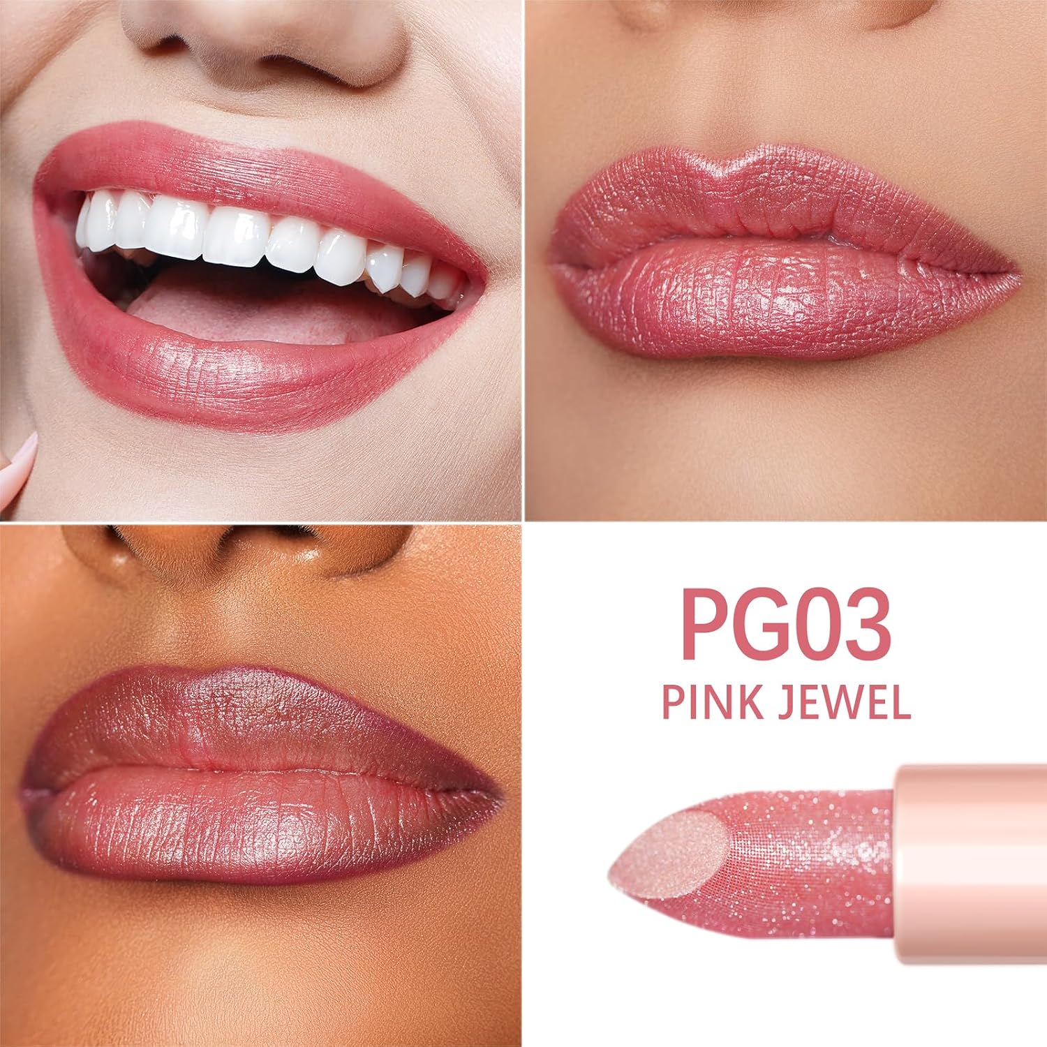 Detalle 2 de OULAC Rossetto Idratante 03 Pink Jewel 💄