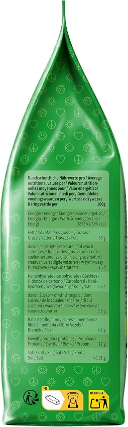 Detalle 2 de Mundo Feliz Nueces de Brasil ecológicas, 2x500 g 🥥