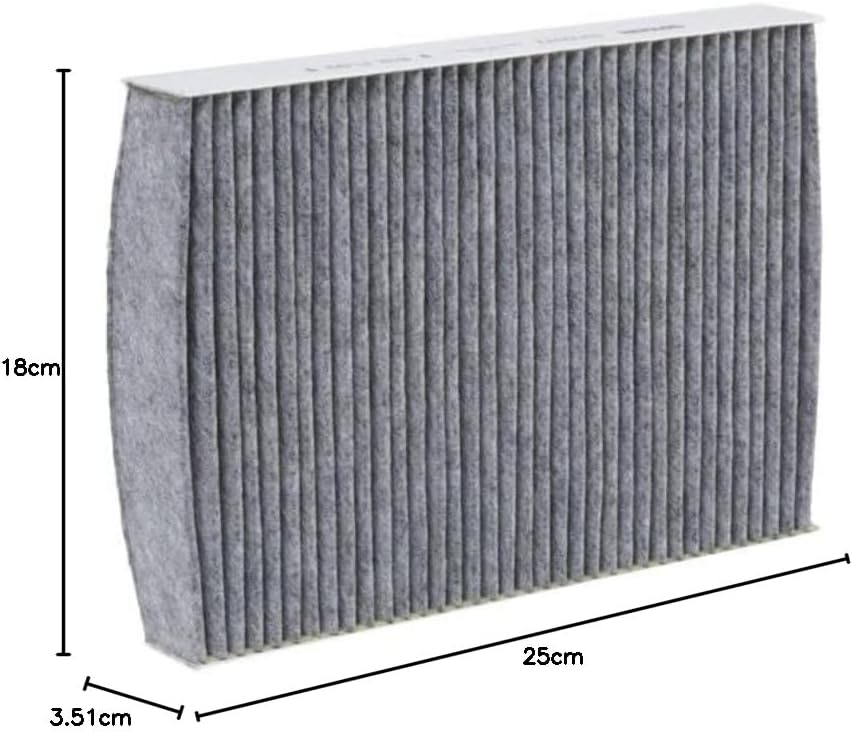 Thumbnail 4 de Purflux AHC482 – Filtre cabine au charbon actif, 25 x 18 x 3,5 cm