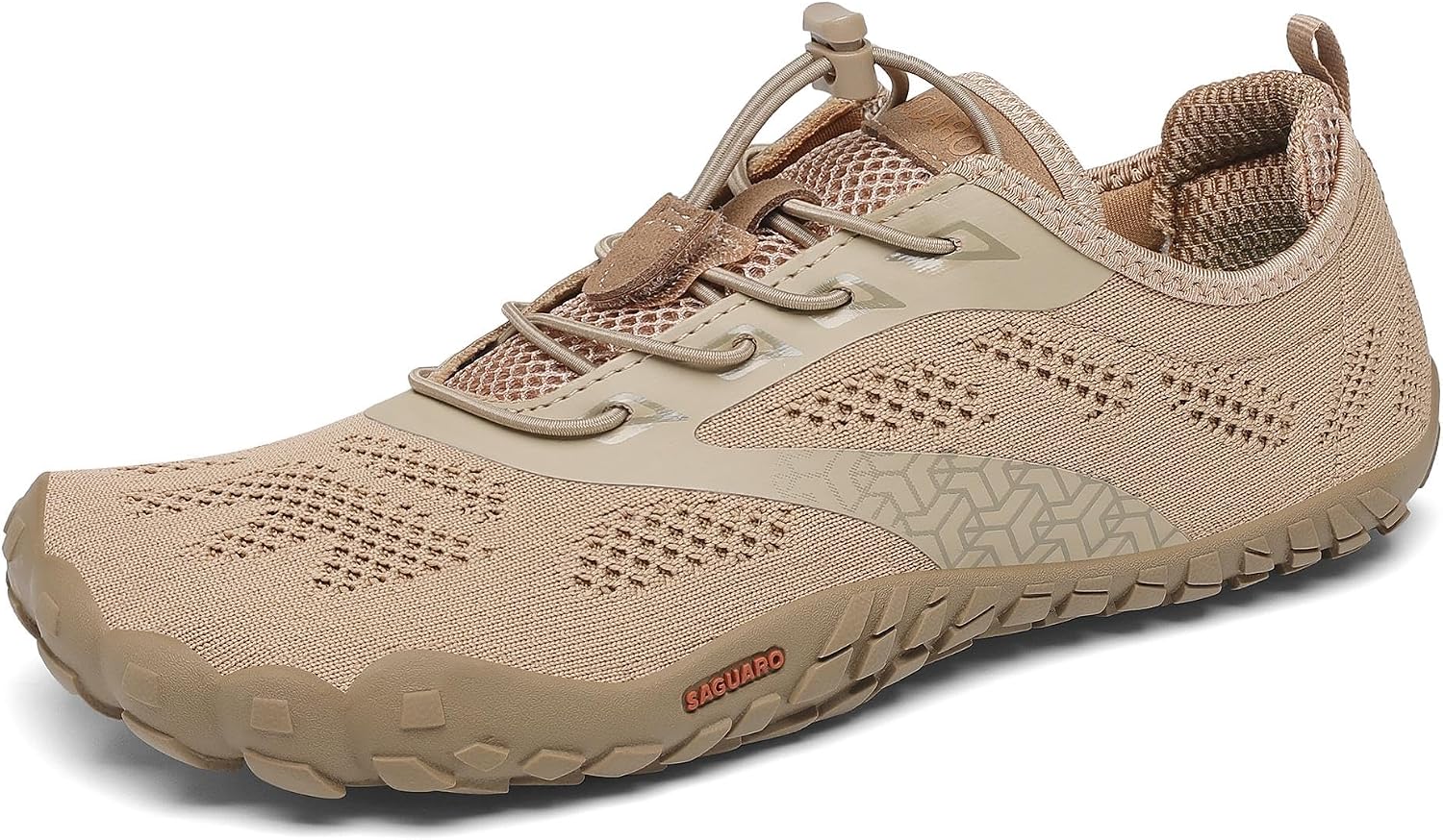 Detalle de SAGUARO Chaussure Minimaliste – Homme/Femme, Marron Sépia, 44 EU