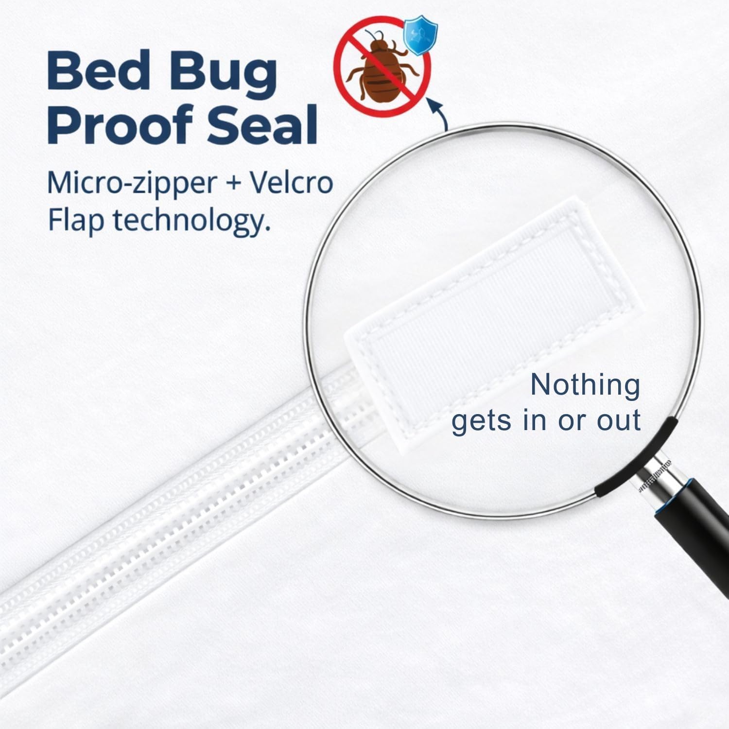 Thumbnail 2 de Guardmax Jersey Knitted Queen Zippered Mattress Encasement (Waterproof & Bed Bug Proof) — Dust Mite Proof, Soft & Noiseless