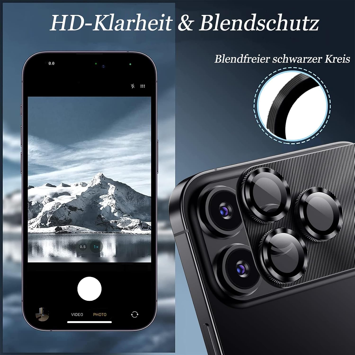 Detalle de Leedia Kameraschutz für iPhone 17 Pro Max