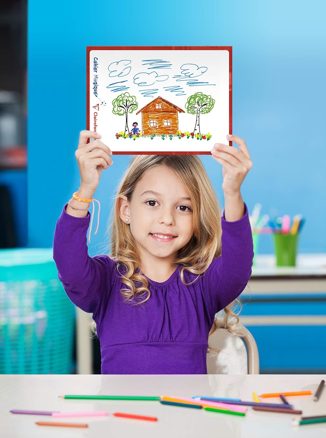 Thumbnail 5 de Clairefontaine 66751Cpack – Cahiers Magiques, lot de 10, 17x22 cm, 48 pages, Grands Carreaux