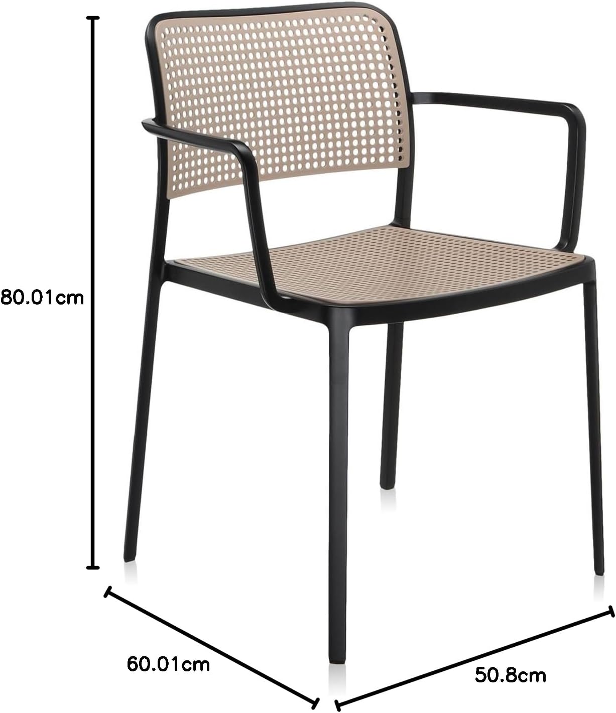 Detalle 2 de Kartell Audrey poltrona 60 x 80 x 51 cm