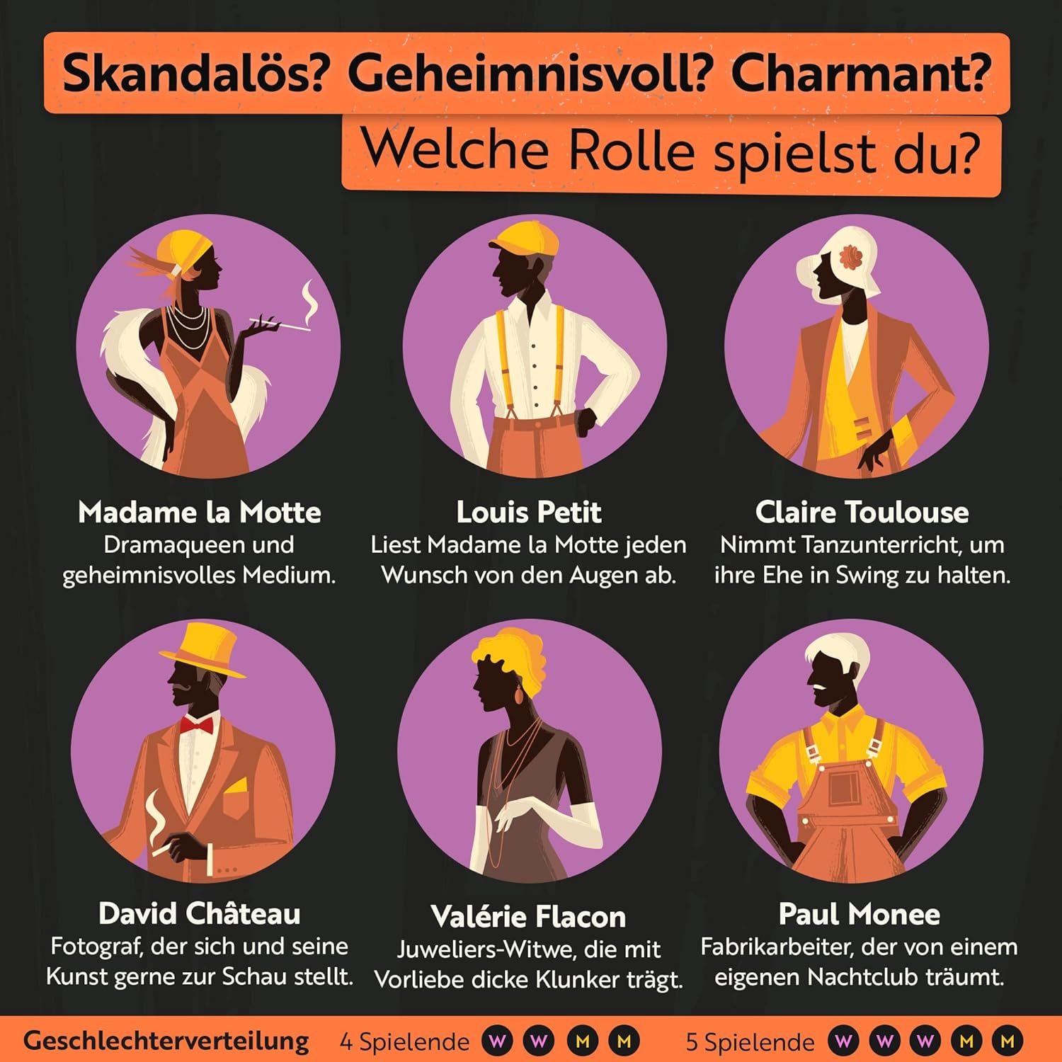 Detalle de Gourmet Criminelle® Krimidinner für zuhause: Mysteriöser Mordfall am Eiffelturm (für 4–6 Personen, ab 16 Jahren)