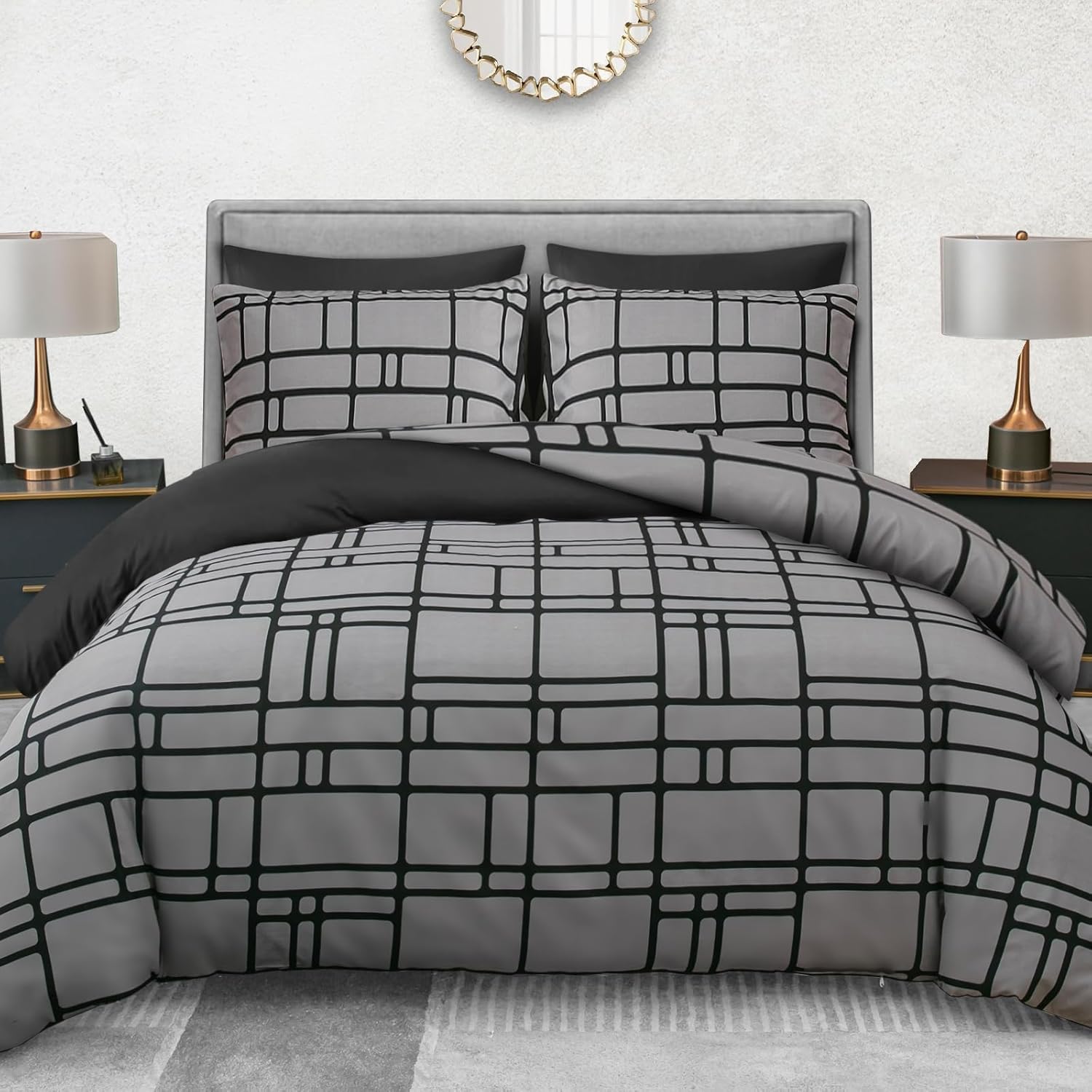 Detalle 1 de Pamposh King duvet cover set 50 x 75cm