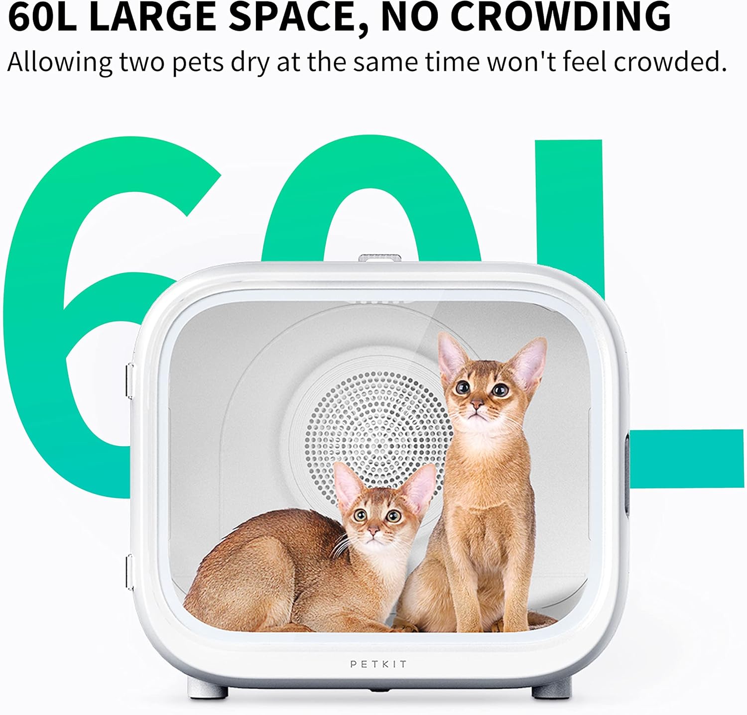 Thumbnail 6 de PETKIT Airsalon Max automatic pet hair dryer box with app control, 60L capacity