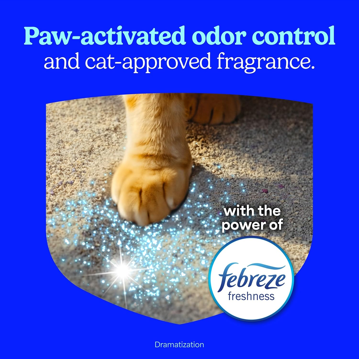 Thumbnail 6 de Fresh Step Advanced Clean Paws Multi Cat Clumping Litter with Febreze Freshness (2 x 18.5 lb)