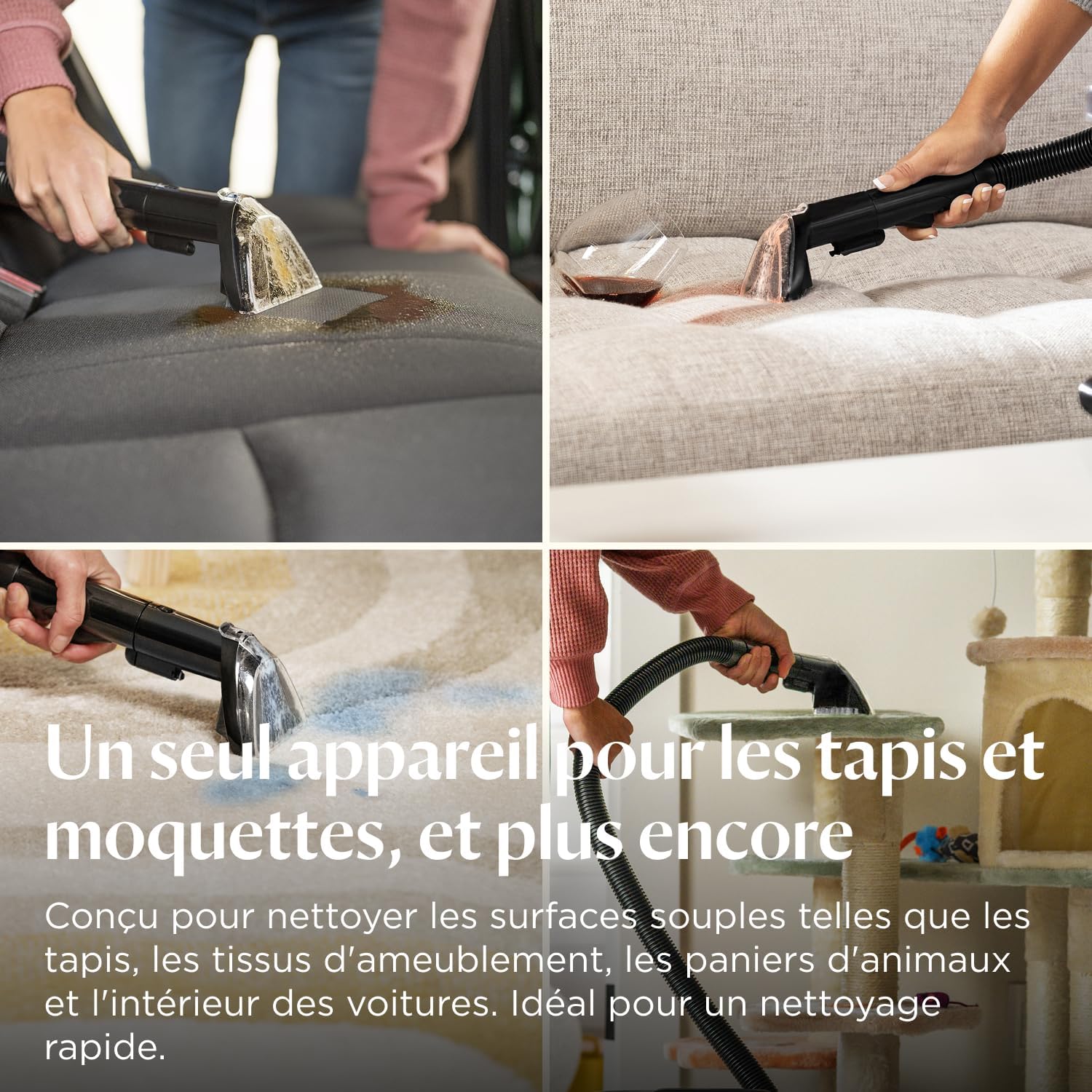 Thumbnail 3 de BISSELL SpotClean C5 – Shampouineuse Canapé 400 W, compact et efficace pour tapis, tissus et voiture