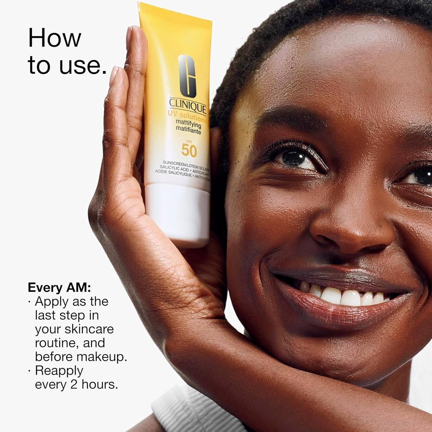 Thumbnail 6 de Clinique UV Solutions Mattifying Sunscreen SPF 50 with Salicylic Acid + Antioxidants