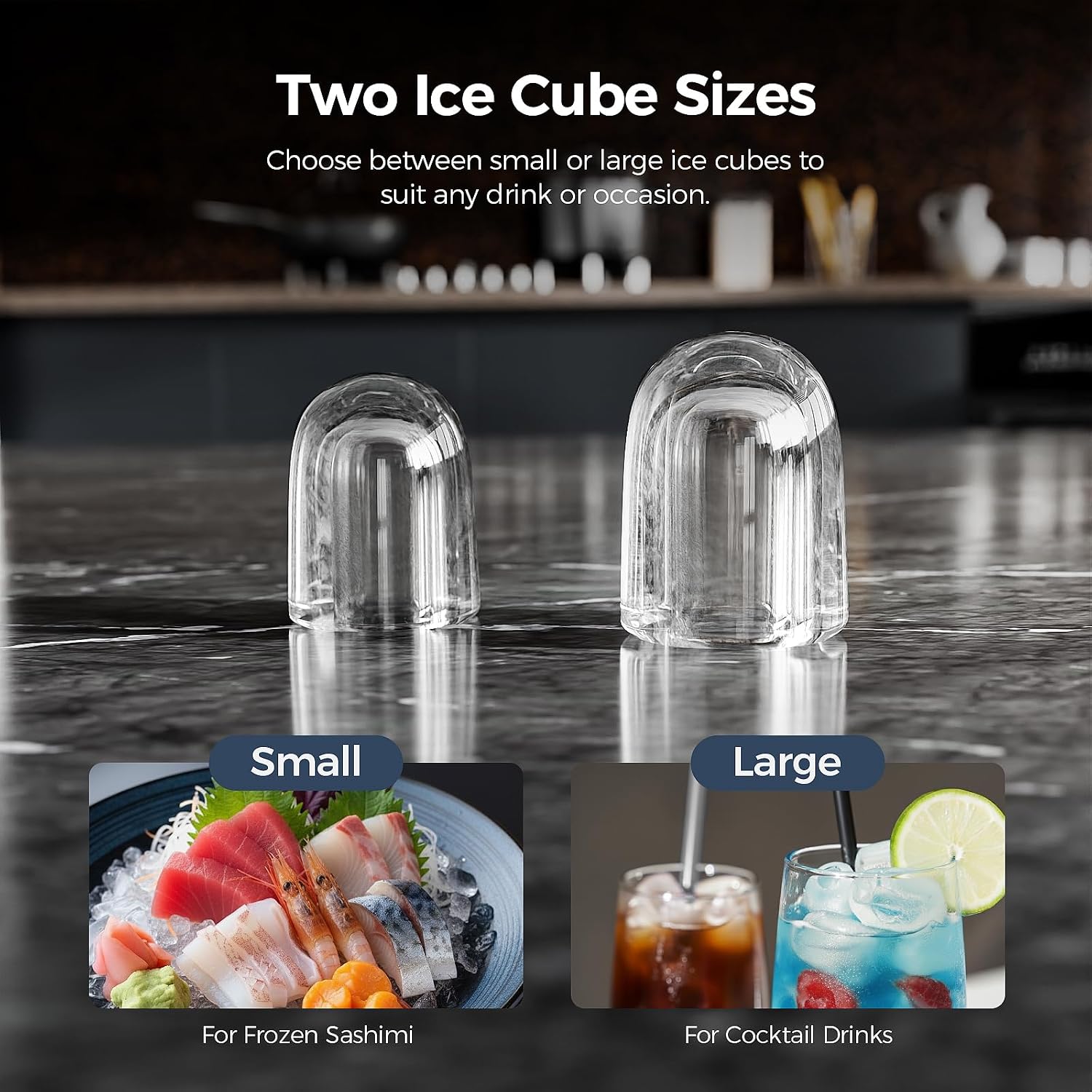 Detalle 1 de Antarctic Star Countertop Ice Maker, 8-Cube