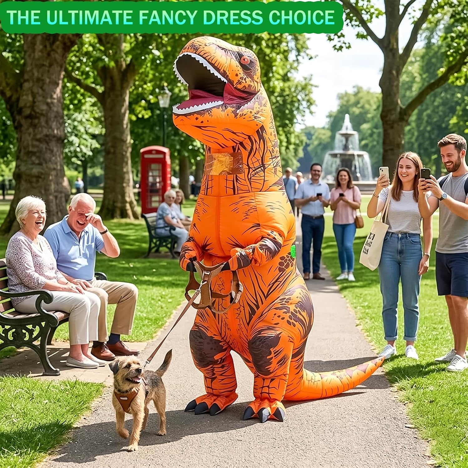 Thumbnail 5 de Rafalacy T-rex Inflatable Costume
