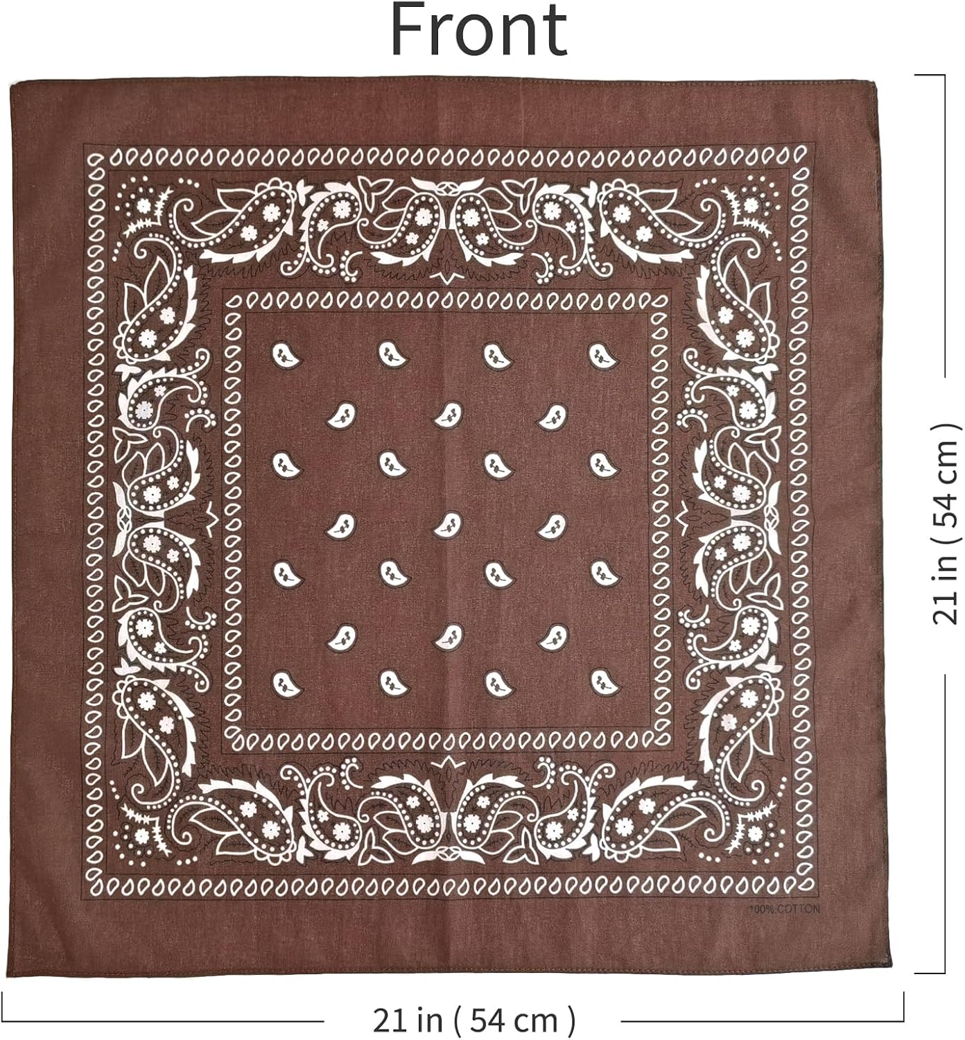 Thumbnail 1 de APIGANIZ 100% Cotton Bandanas, 21 x 21 Inches, Set of 6