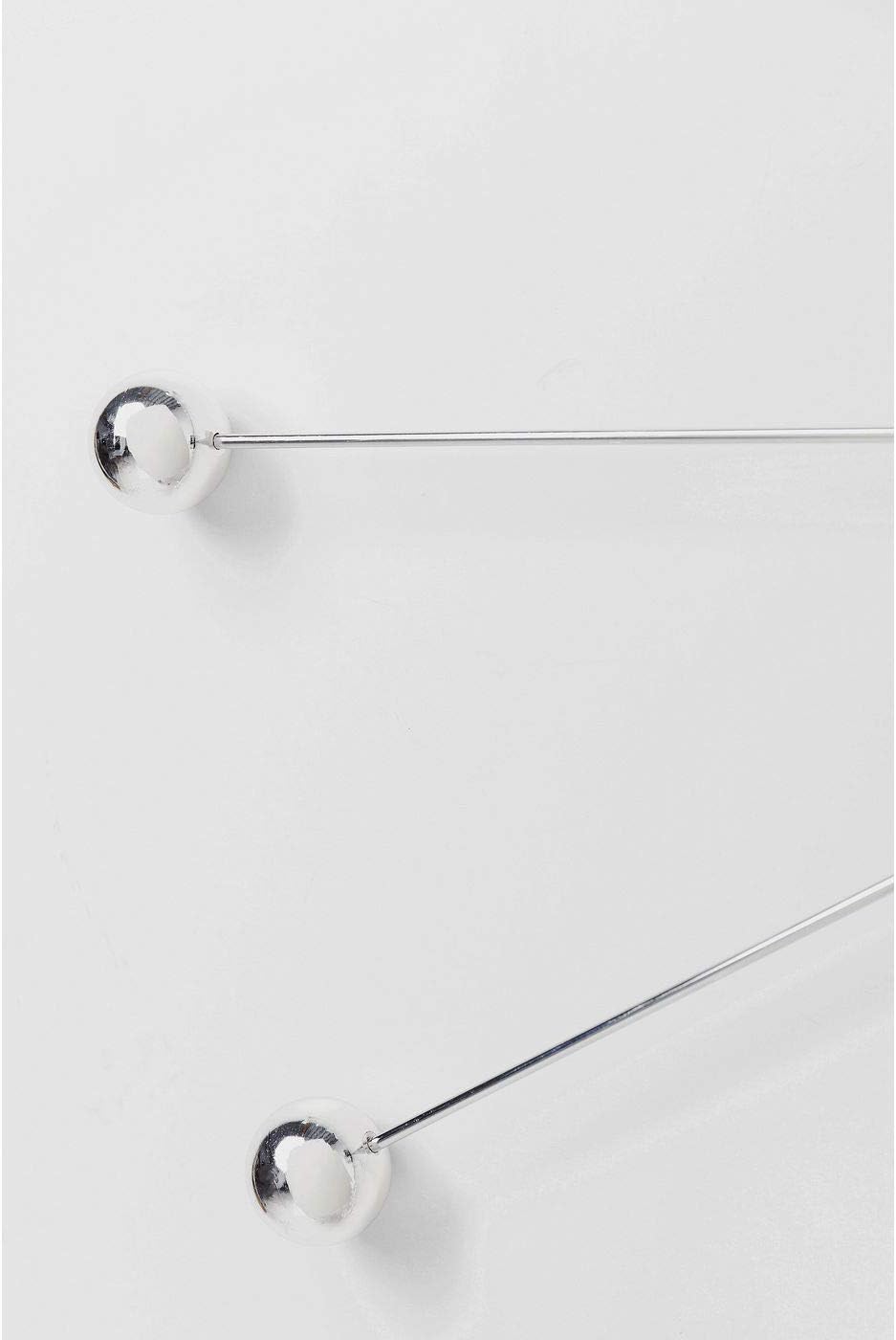 Thumbnail 6 de Kare Design Horloge murale Like Umbrella Boules chromé (diamètre 60 cm) – décor moderne minimaliste