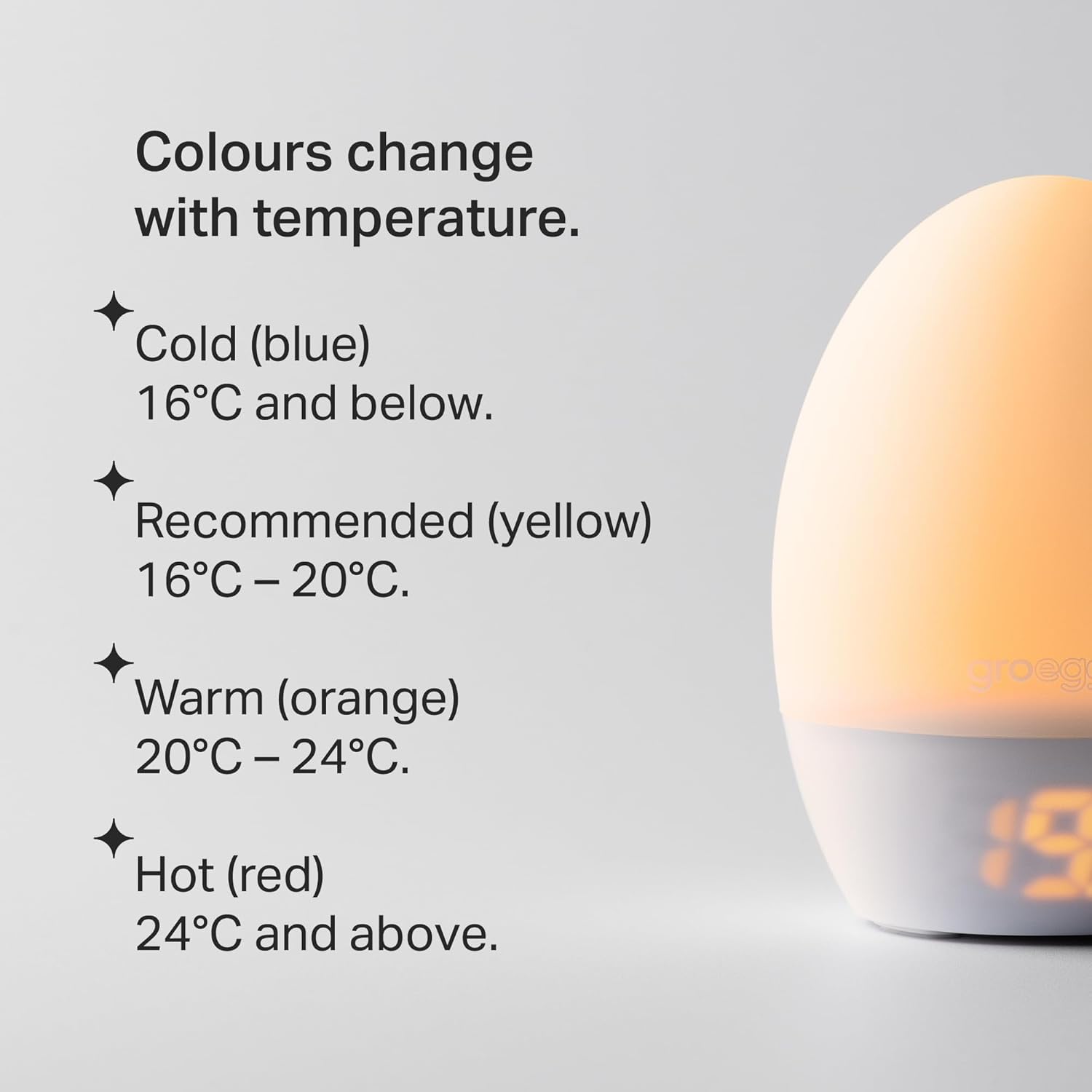 Thumbnail 4 de Tommee Tippee GroEgg2 nightlight 200 cm